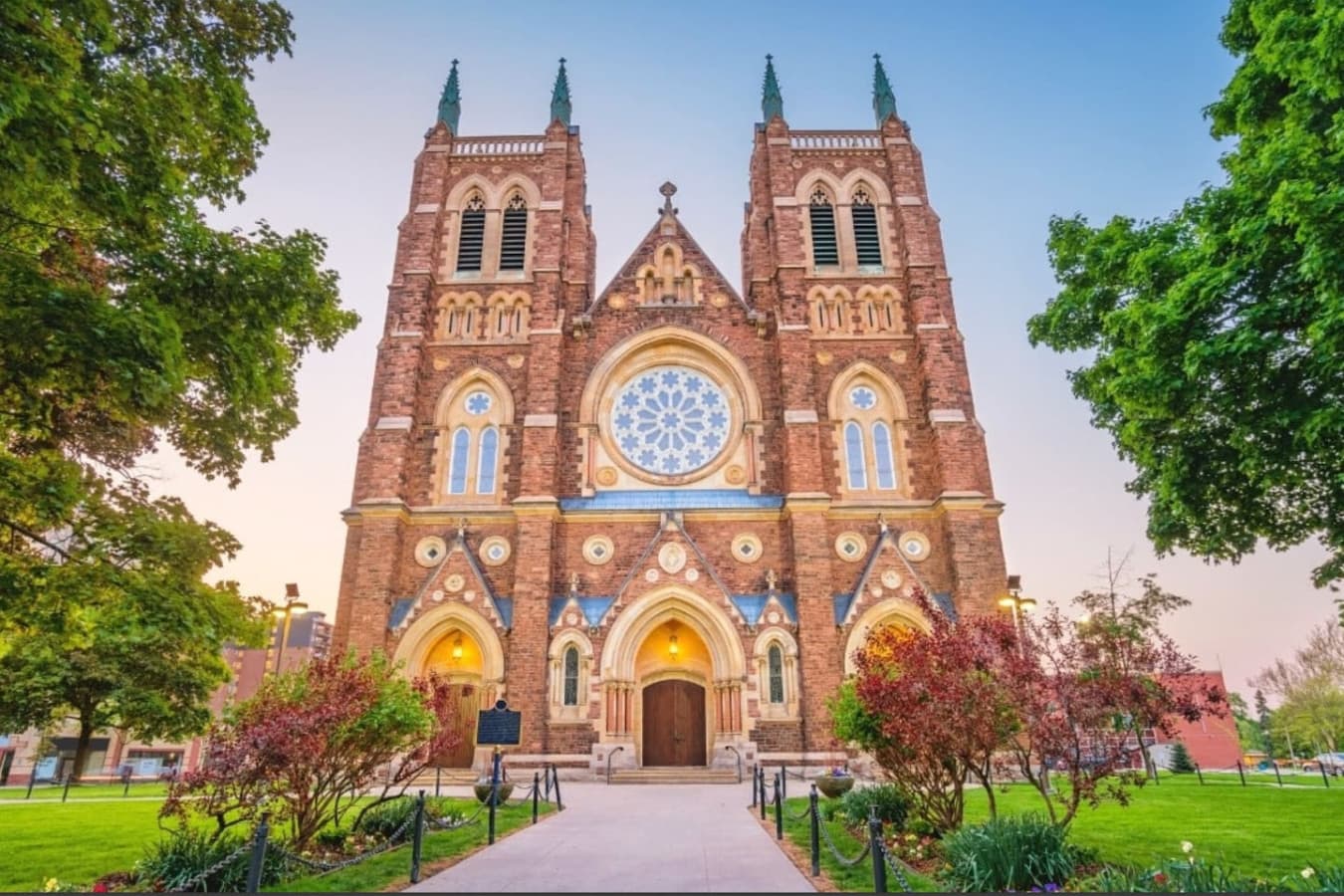 St Peters Cathedral has some stunning architecture with some interesting back stories. It's also only a 15 minute drive away.