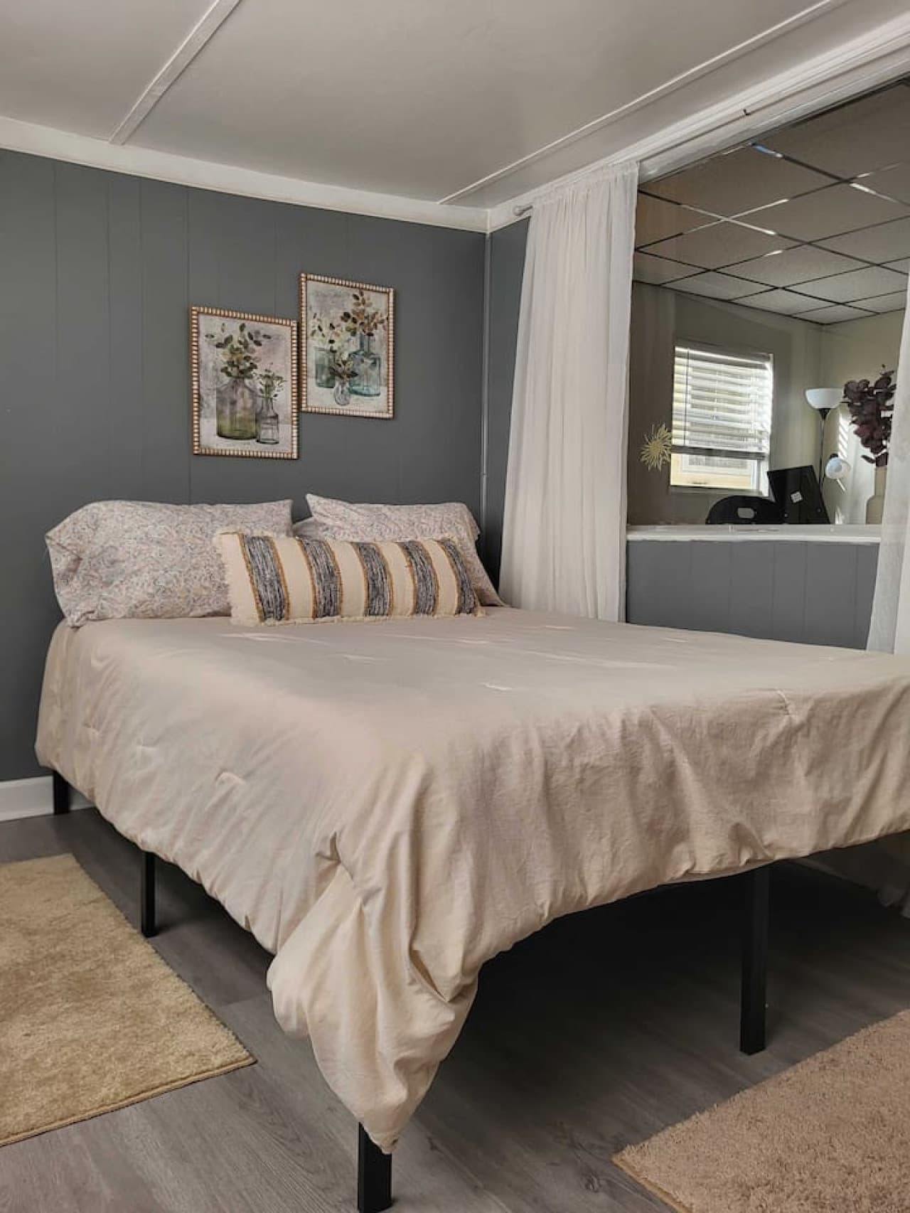 A cozy space perfect for unwinding after a day of adventure.