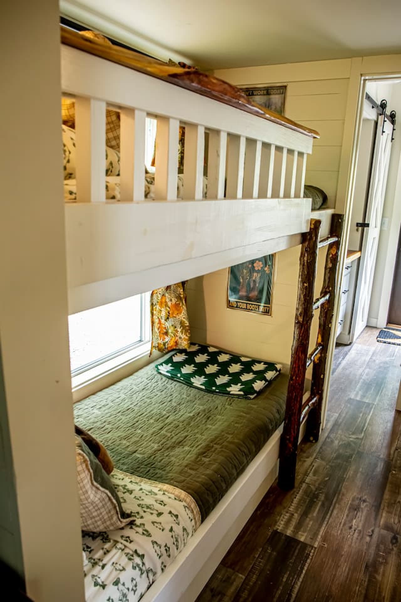 Perfect for kids, extra guests, or anyone who doesn’t mind calling top bunk bragging rights!