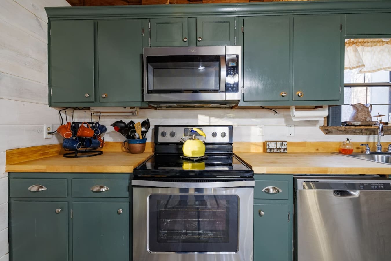 Your very own microwave and oven.