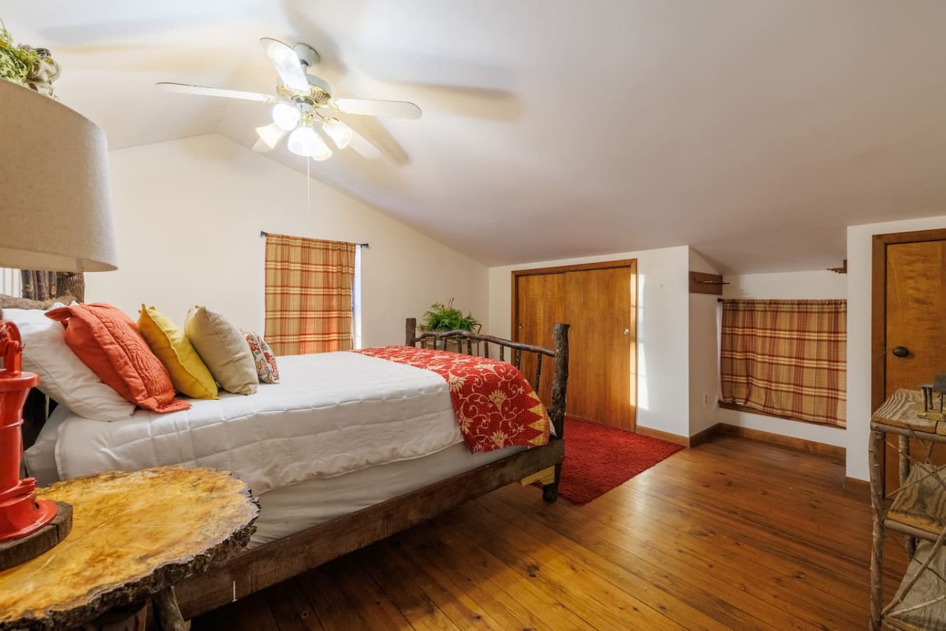 Ideal for couples or solo guests wanting extra space.