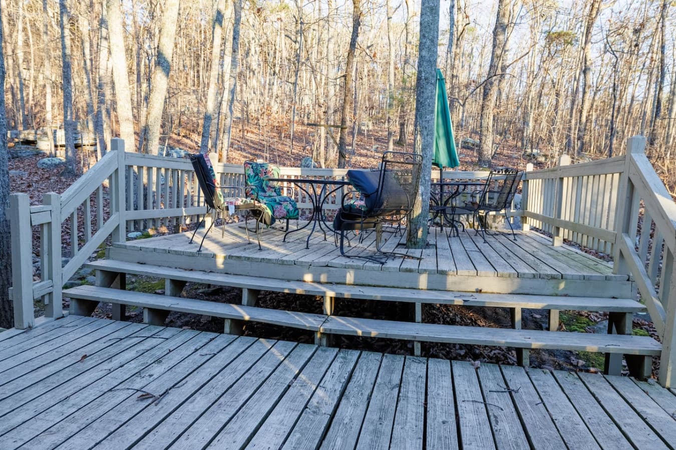 Perfect spot to gather, grill, and enjoy mountain air.