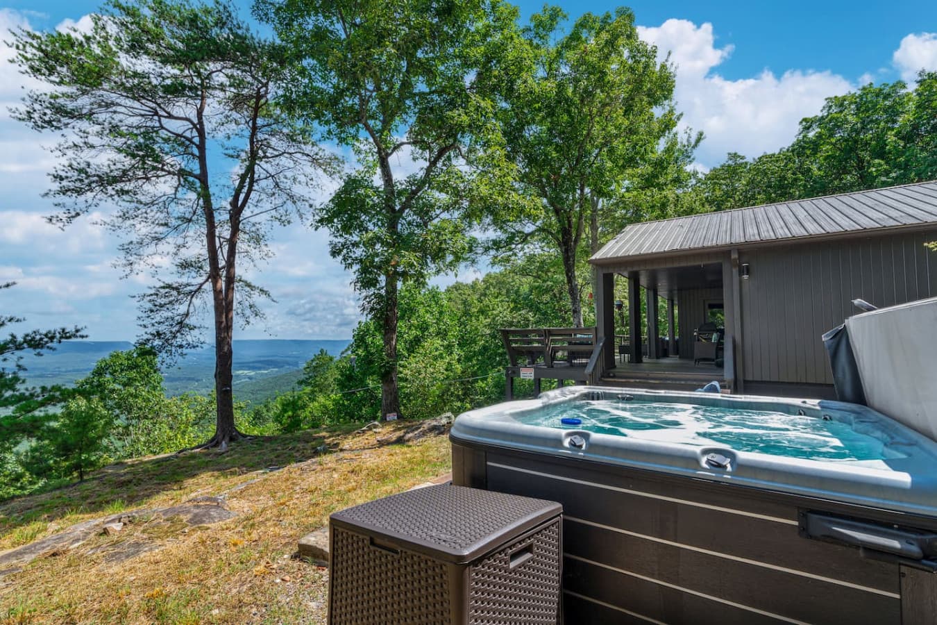 Bubbles, views, and maybe a glass of something bubbly too.