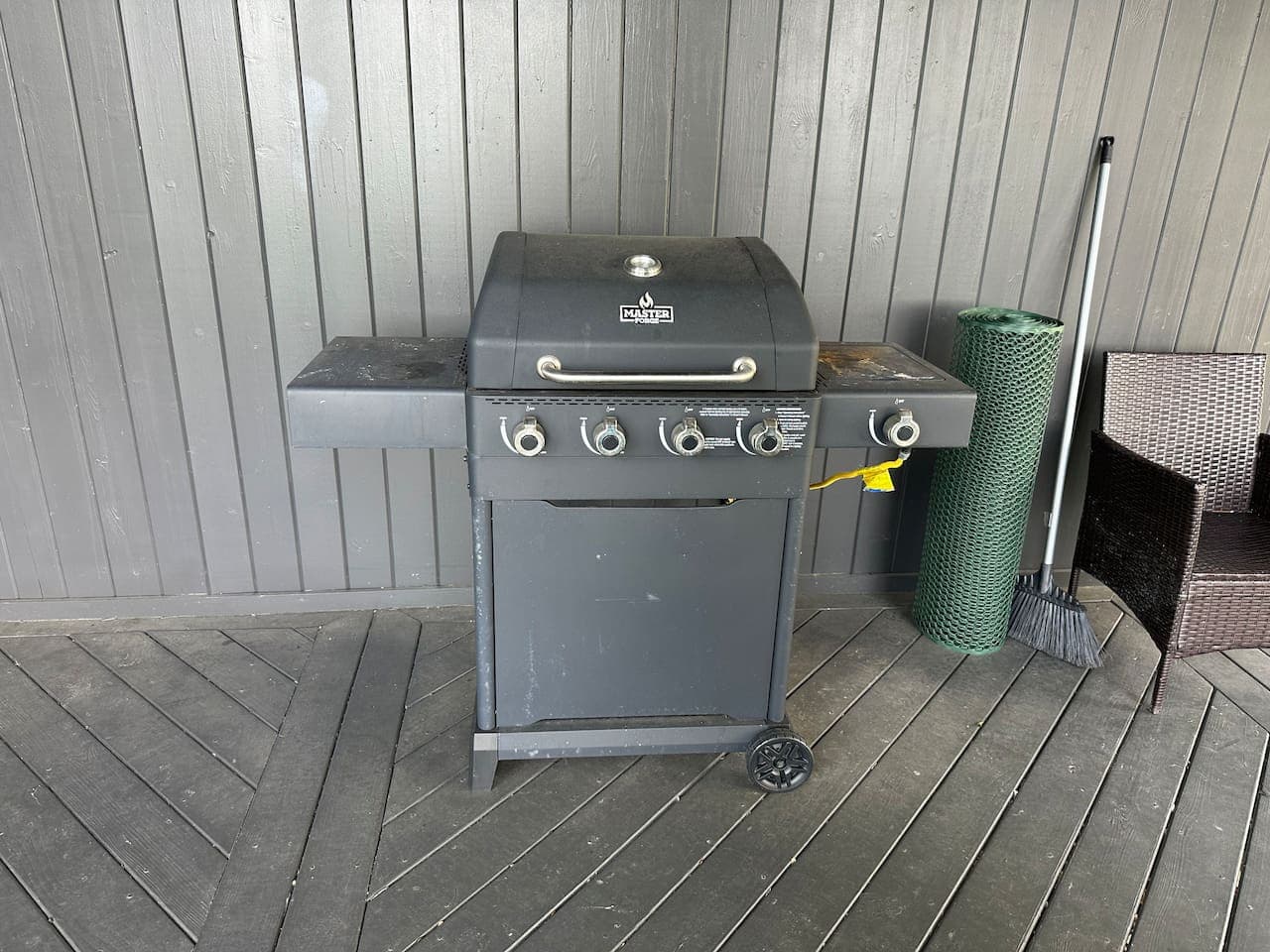 Gas grill perfect for BBQ nights, laughter, and stories shared under the stars.