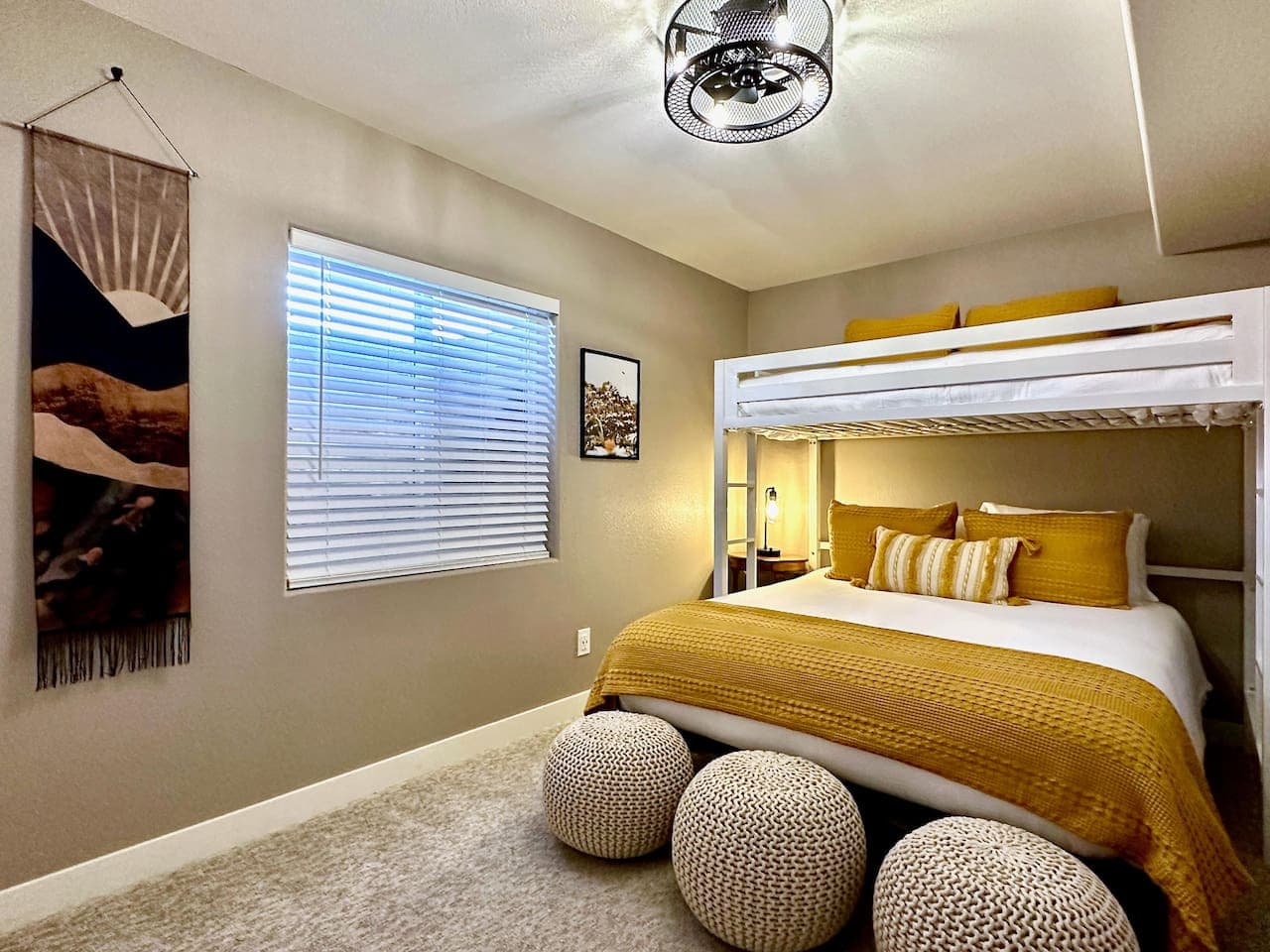 Choose your own adventure: lofty dreams up top or regal relaxation down below. Why not try both?