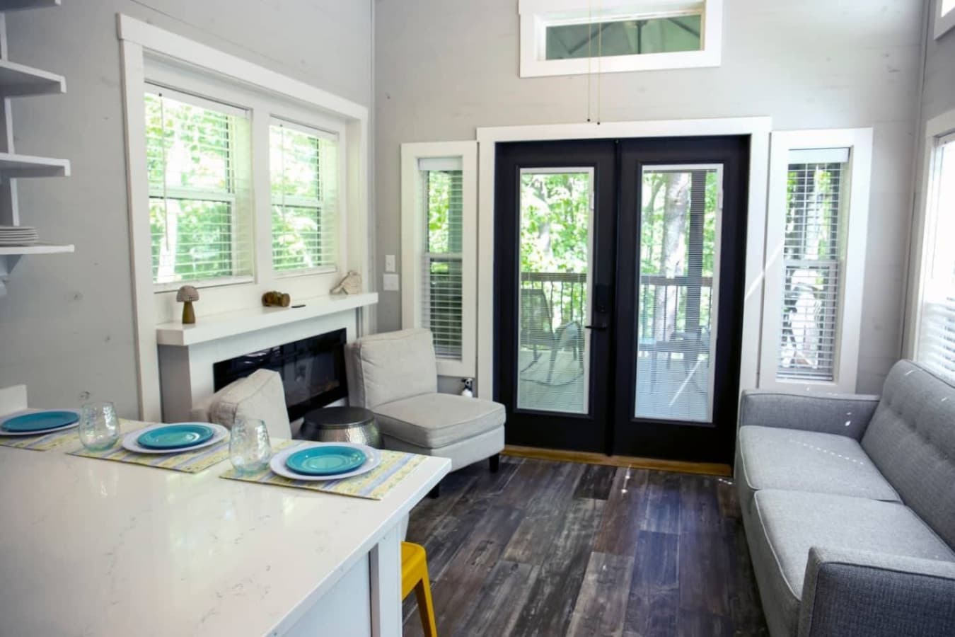 A comfortable space designed for easy relaxation.