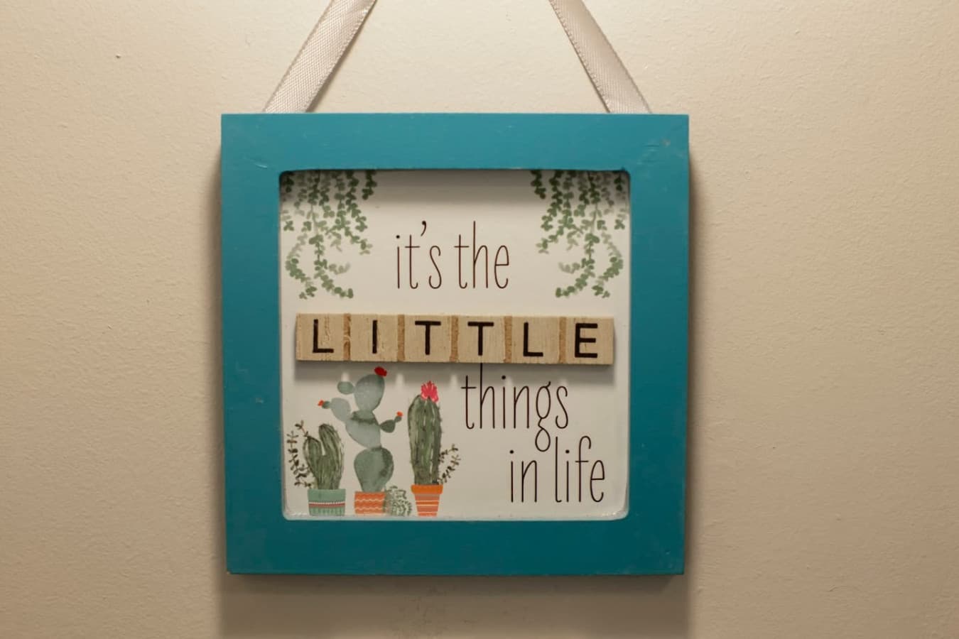 It's the little things in life indeed!