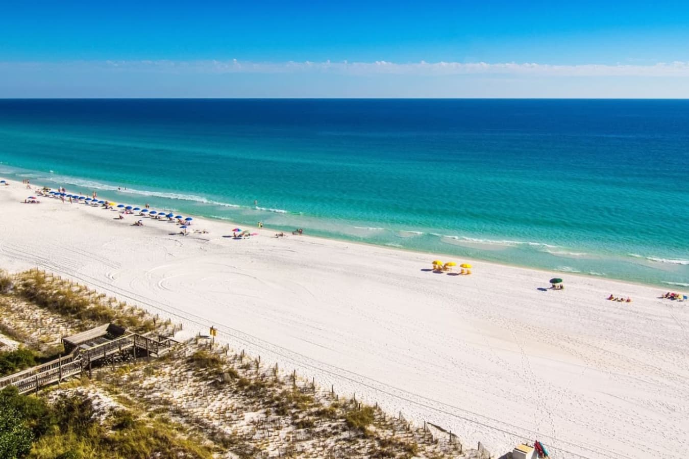 Crystal-clear waters and soft sands, just 20 minutes from your door at Crystal Beach!