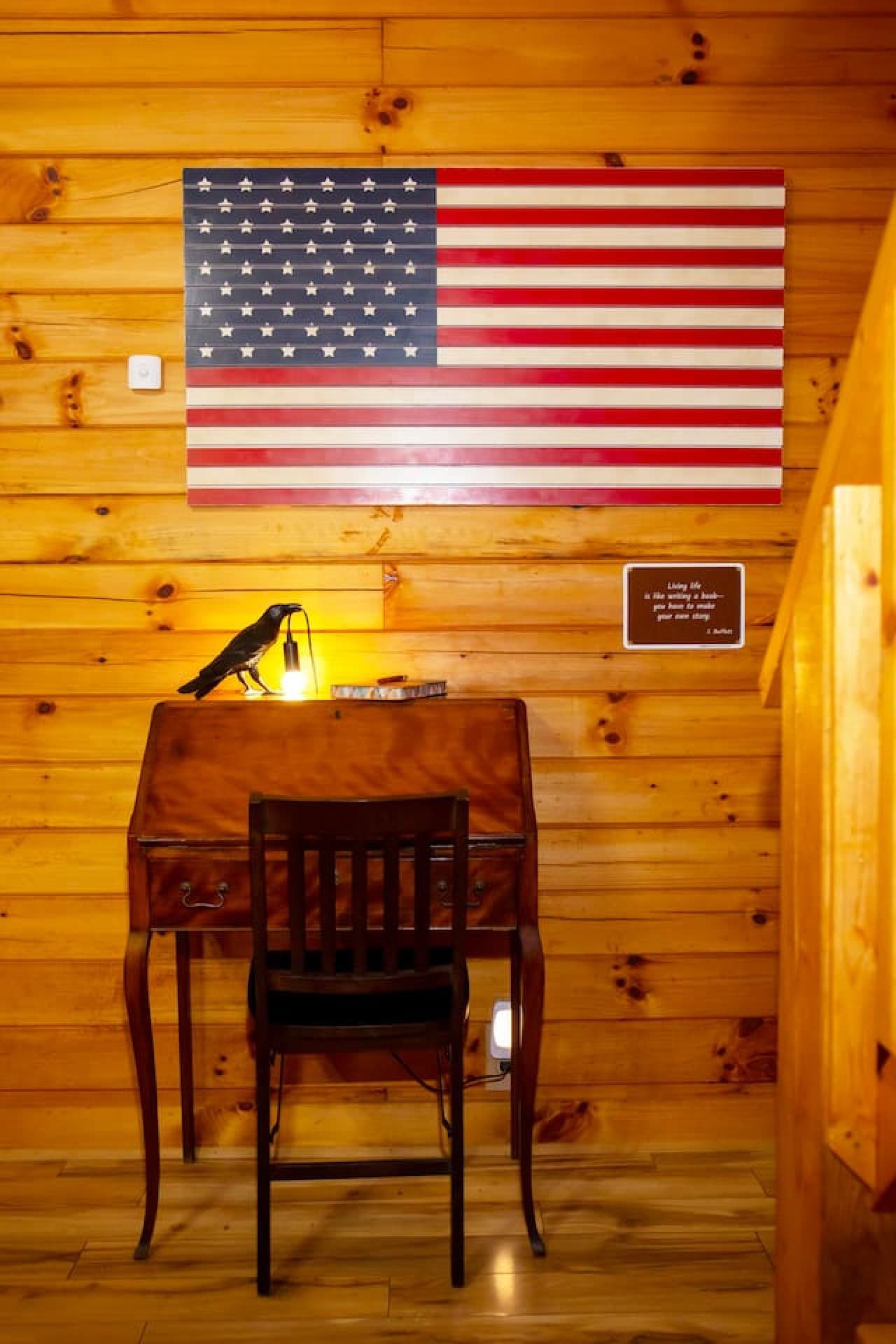 Writing desk or workspace, perfect for productivity during your stay.