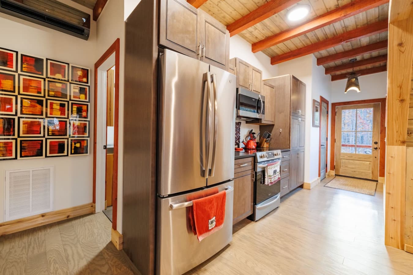Whether cooking up a feast or a snack, this kitchen is ready for it all.