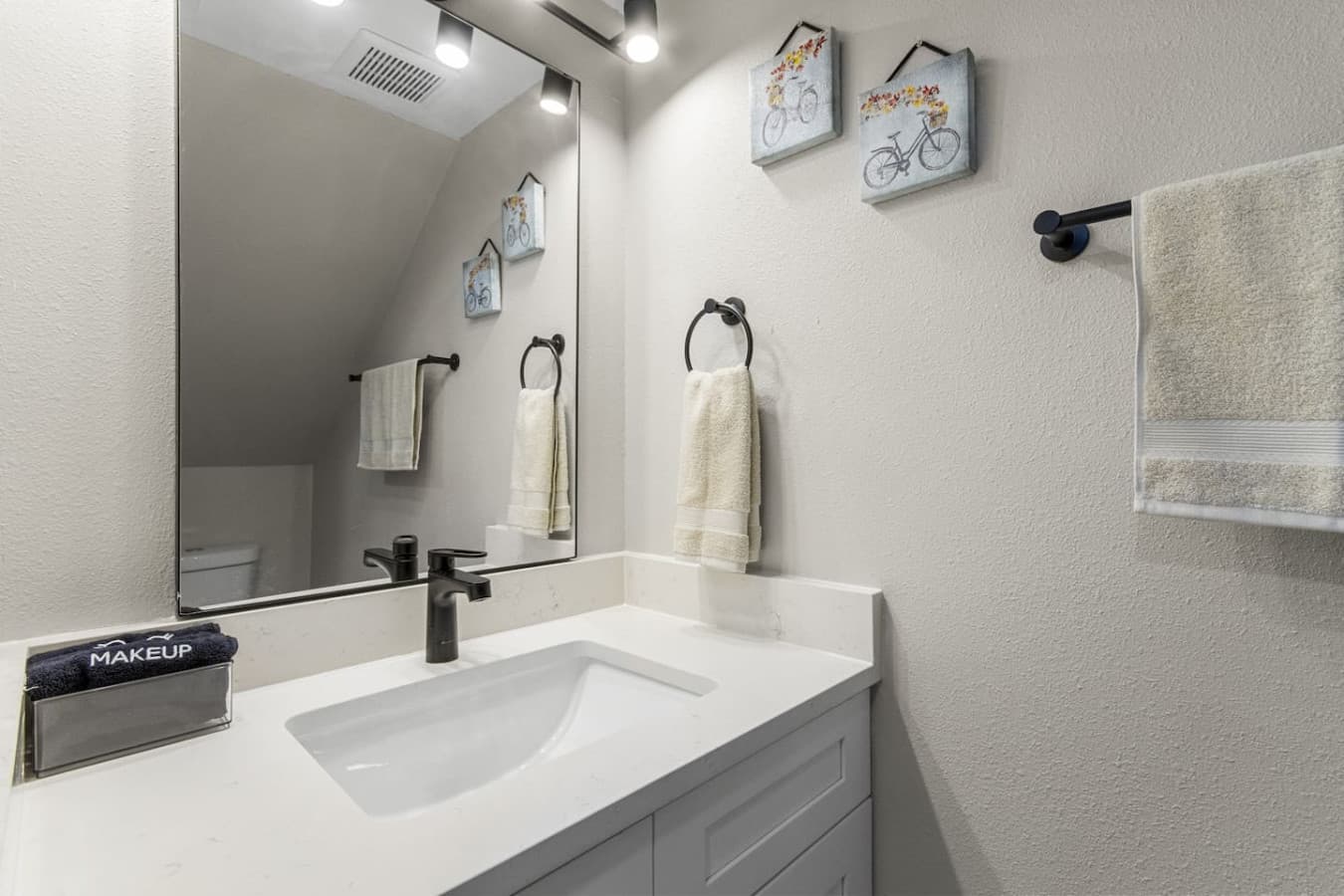 A quick refresh station—because sometimes, less is more.