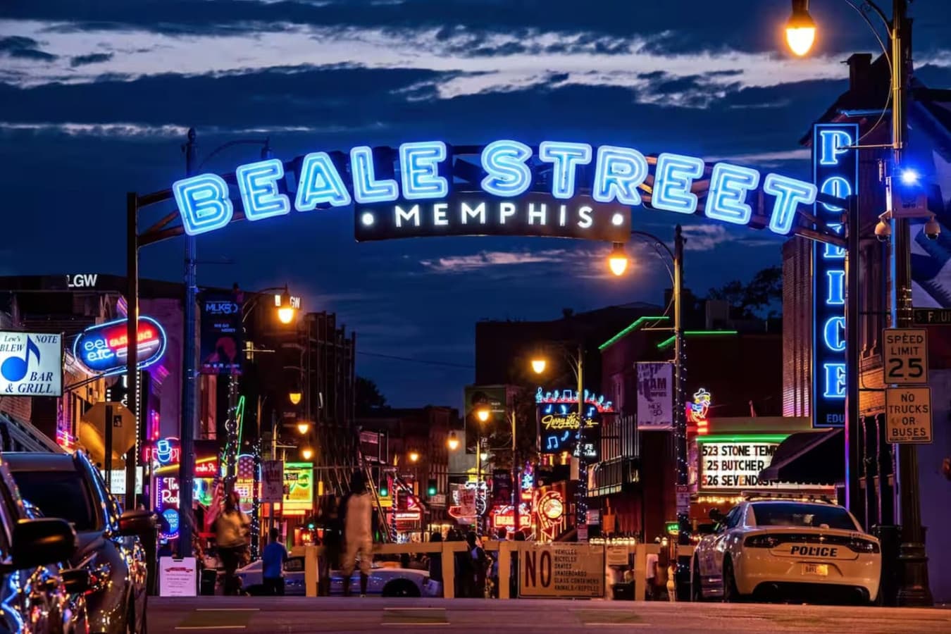 Home of the blues - Beale Street is always a fun place to go for great music and entertainment. Just a short 5min Uber ride downtown!
