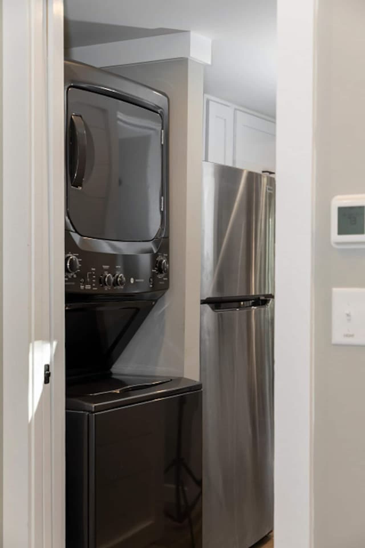 Stacked Washer and Dryer