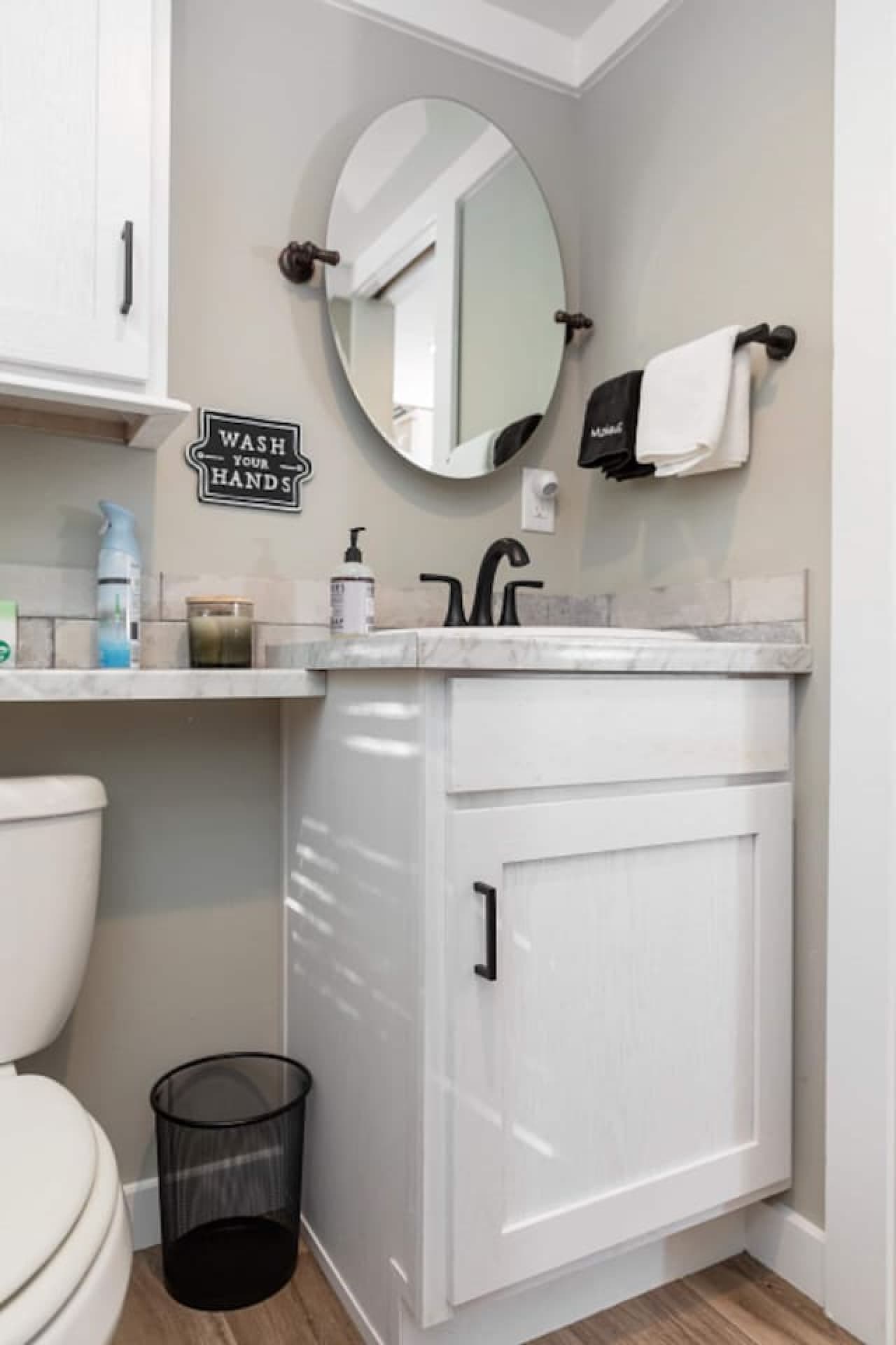 Bathroom Sink with Storage Cabinet