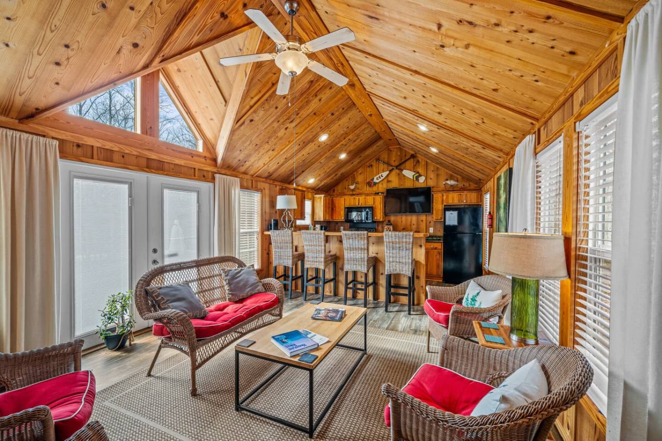Enjoy full access to the community pool and pool house — plenty of seating.
