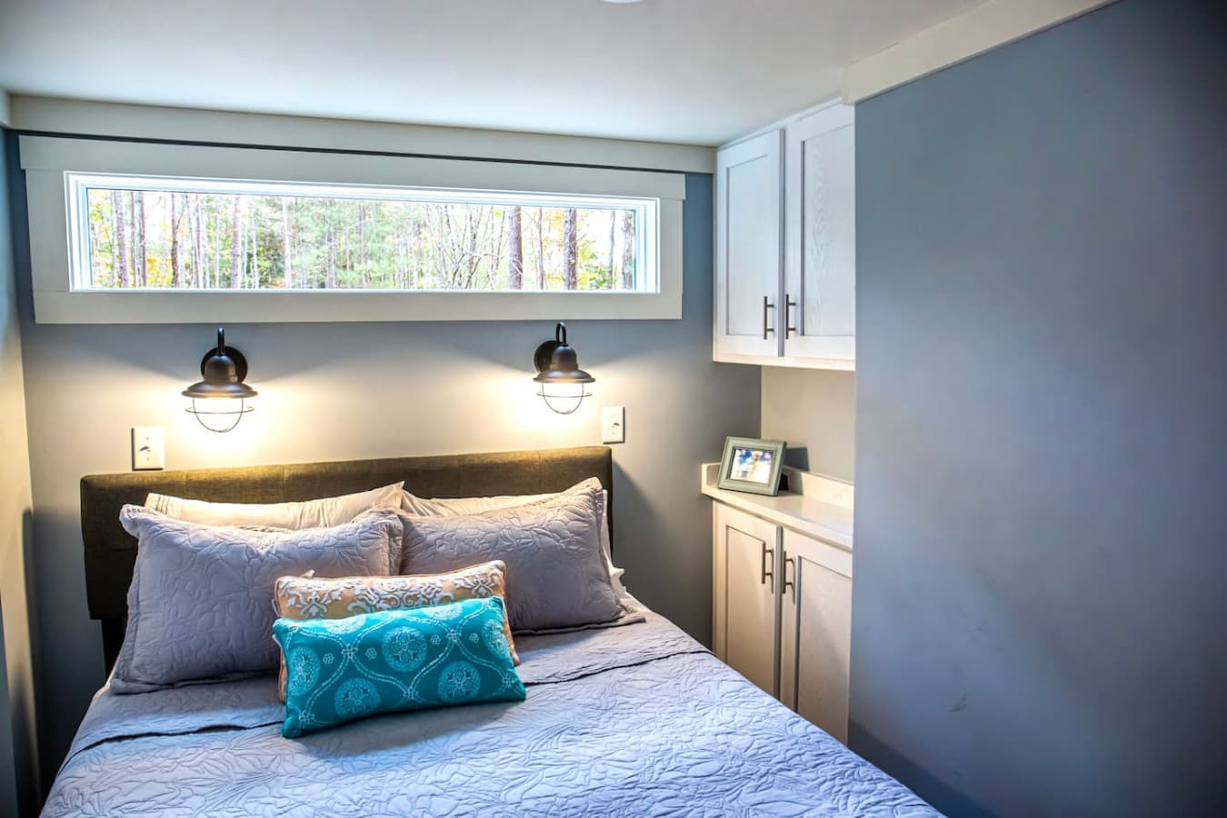 A comfortable and serene space to unwind and relax.