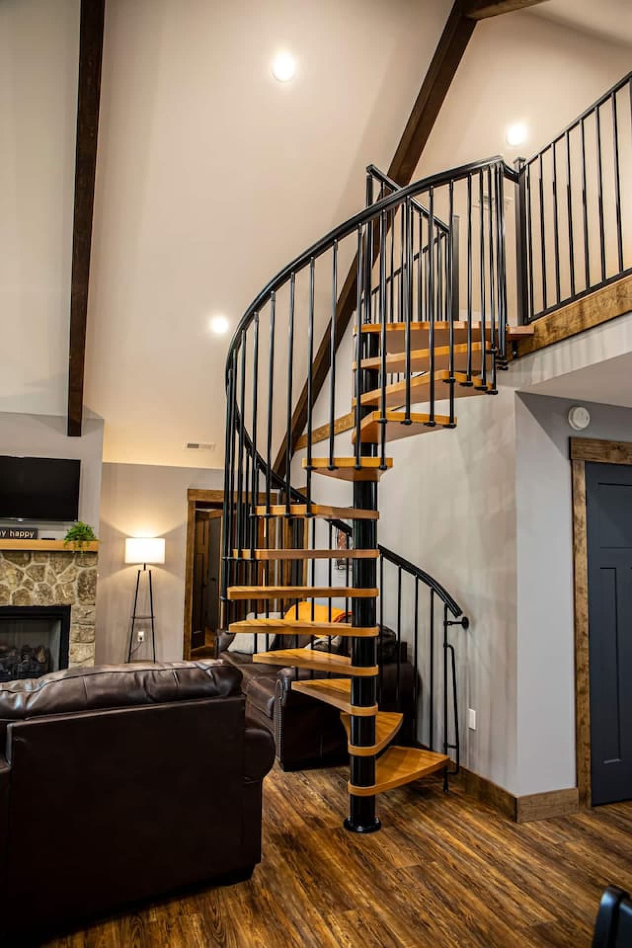 Spiral Stair Case to Bedroom 3 (Loft)