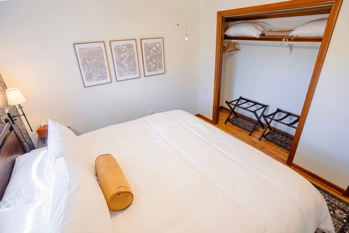Comfortable sleeping space without unnecessary extras.