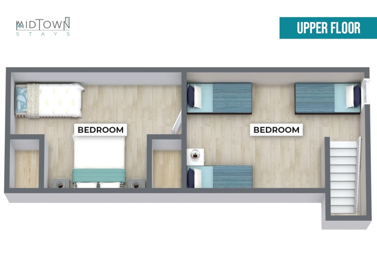 Here's our floor plan to help you visualize the house better!