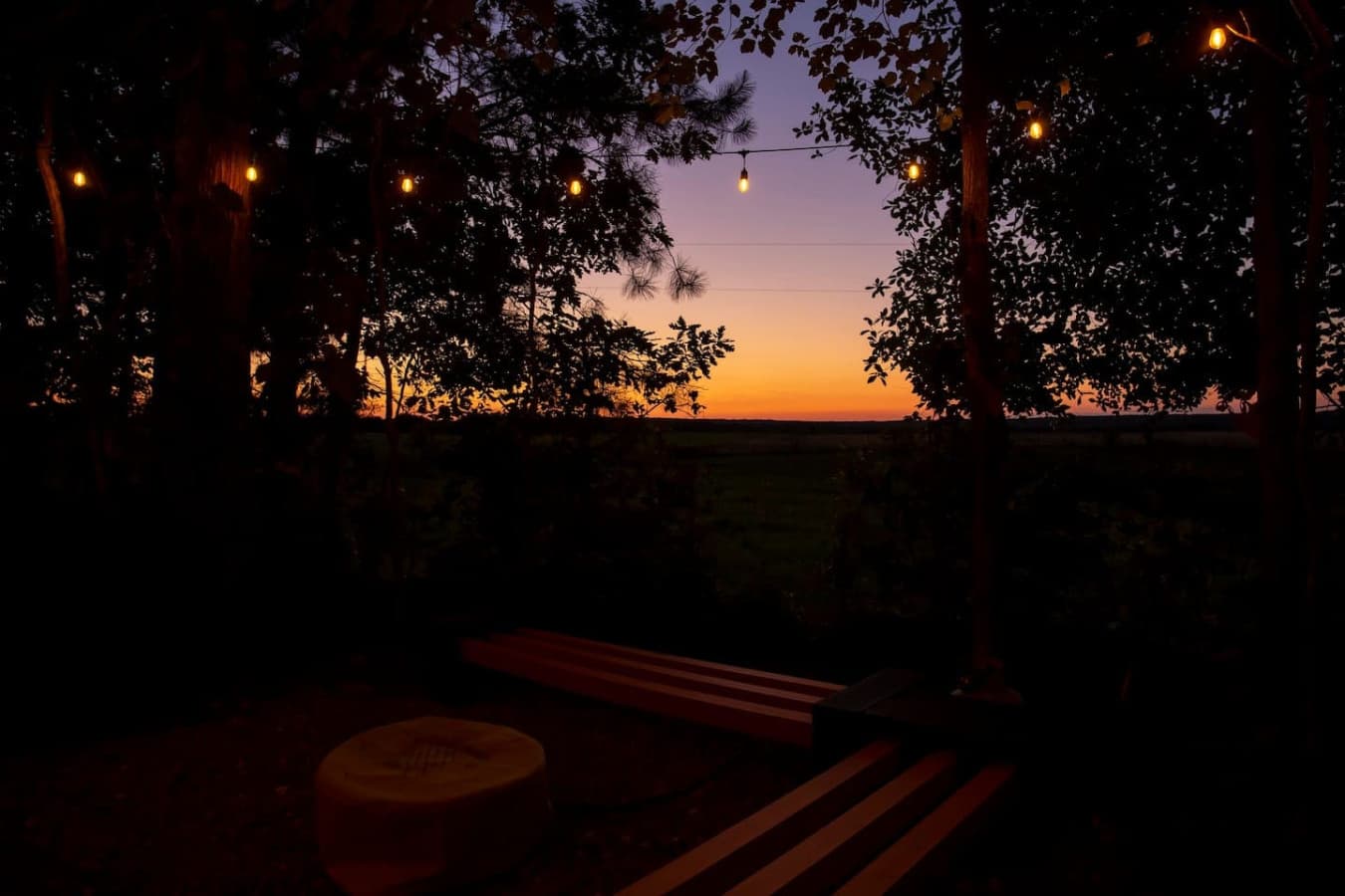 Stunning sunset views to end your day.