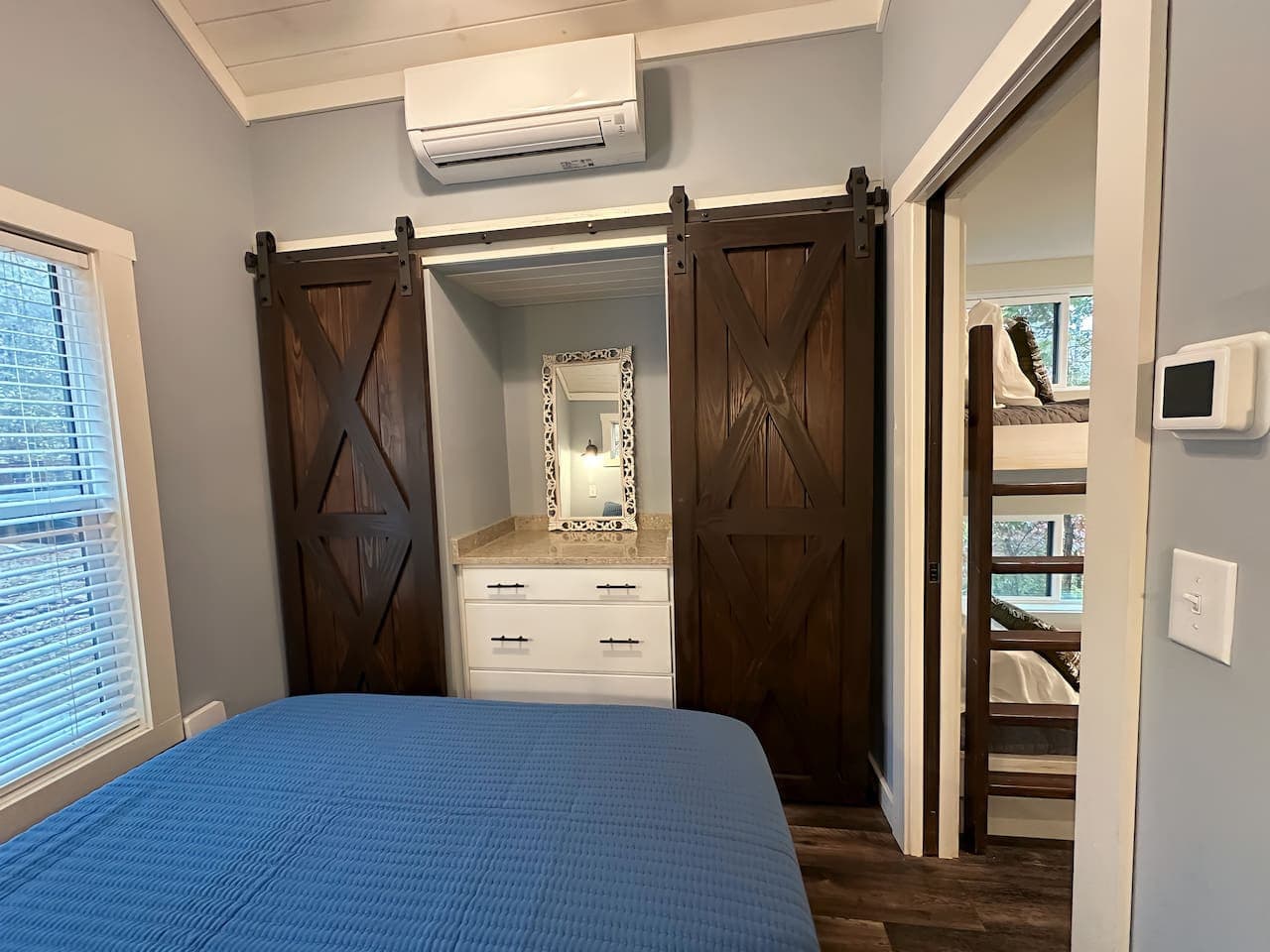 Moon River Mentone 2: Airy, open, and effortlessly comfortable with a closet space.