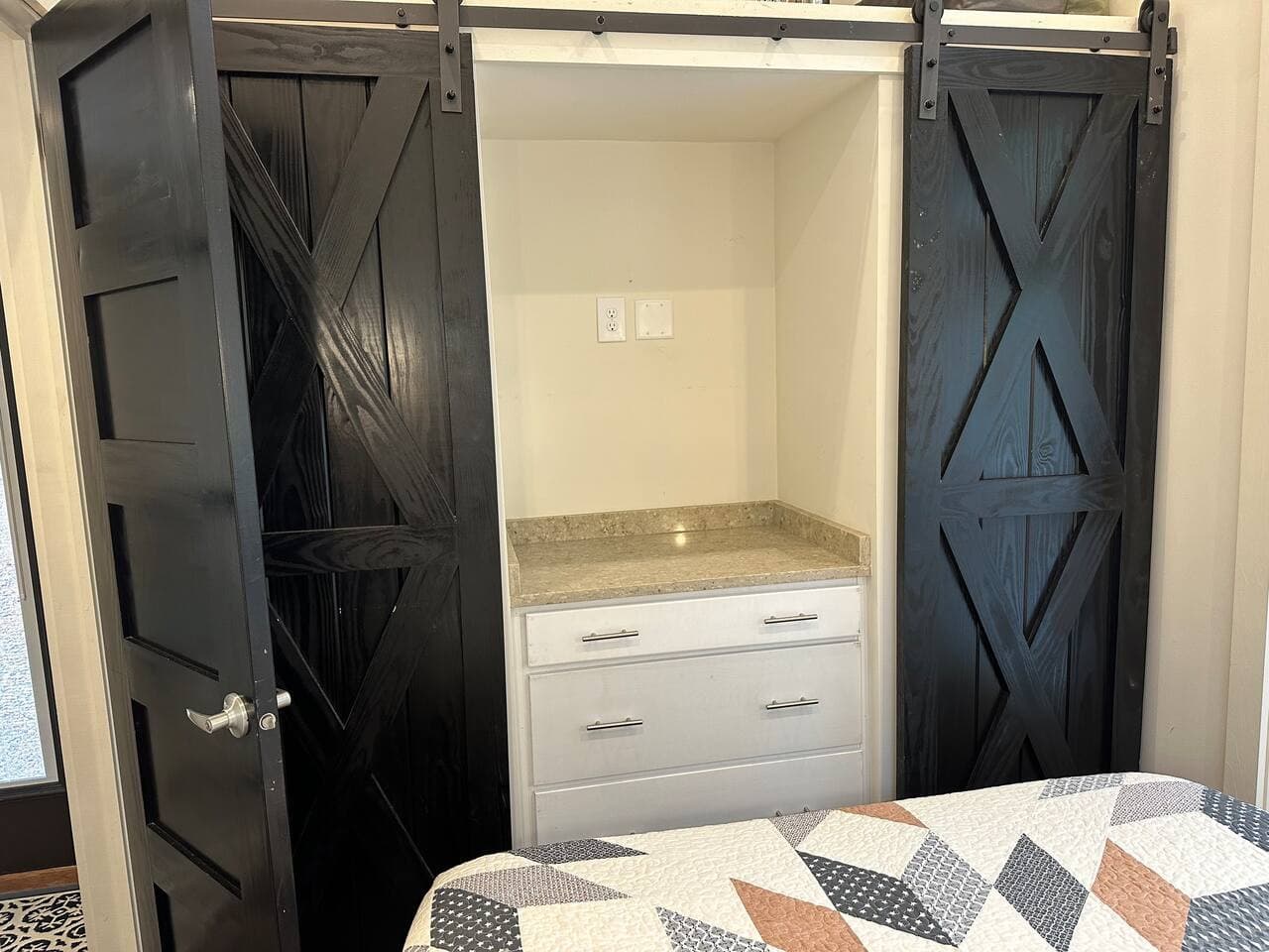 Ample space for your belongings during your stay.