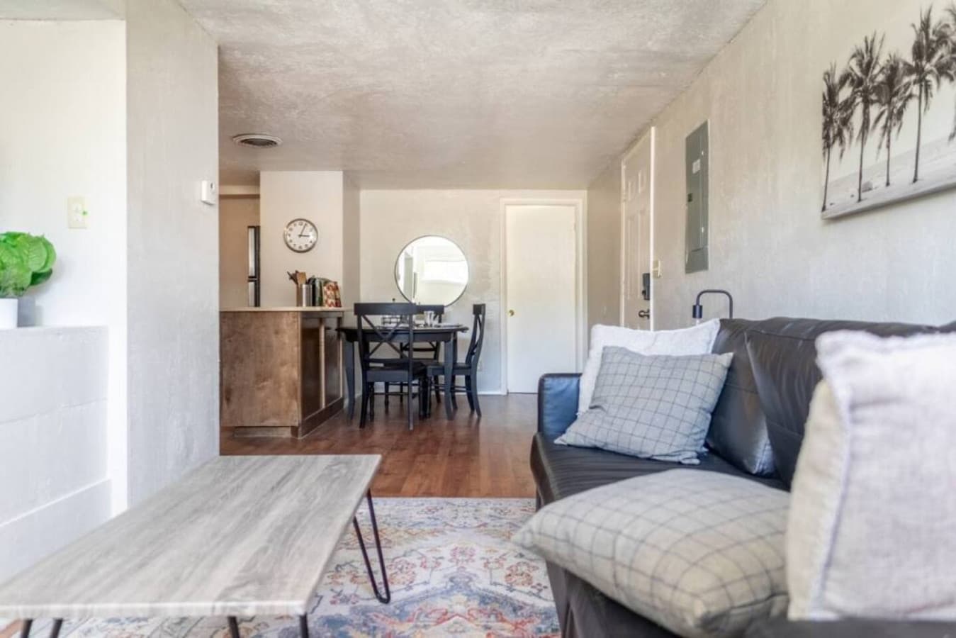 Make yourself comfortable—this living room was made for easy downtime.