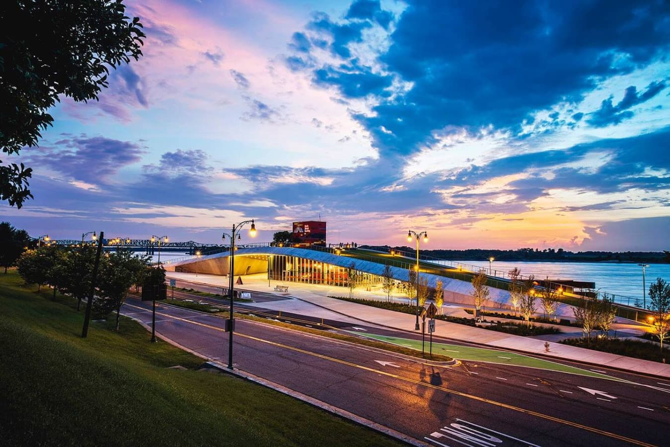 Memphis Riverwalk, about 15 away, stretches along the Mississippi from Martyrs Park to Union Ave—one of downtown’s gems.