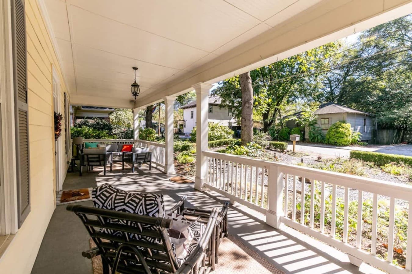 Settle into the rhythm of Ormewood Park from the porch swing and outdoor seating.