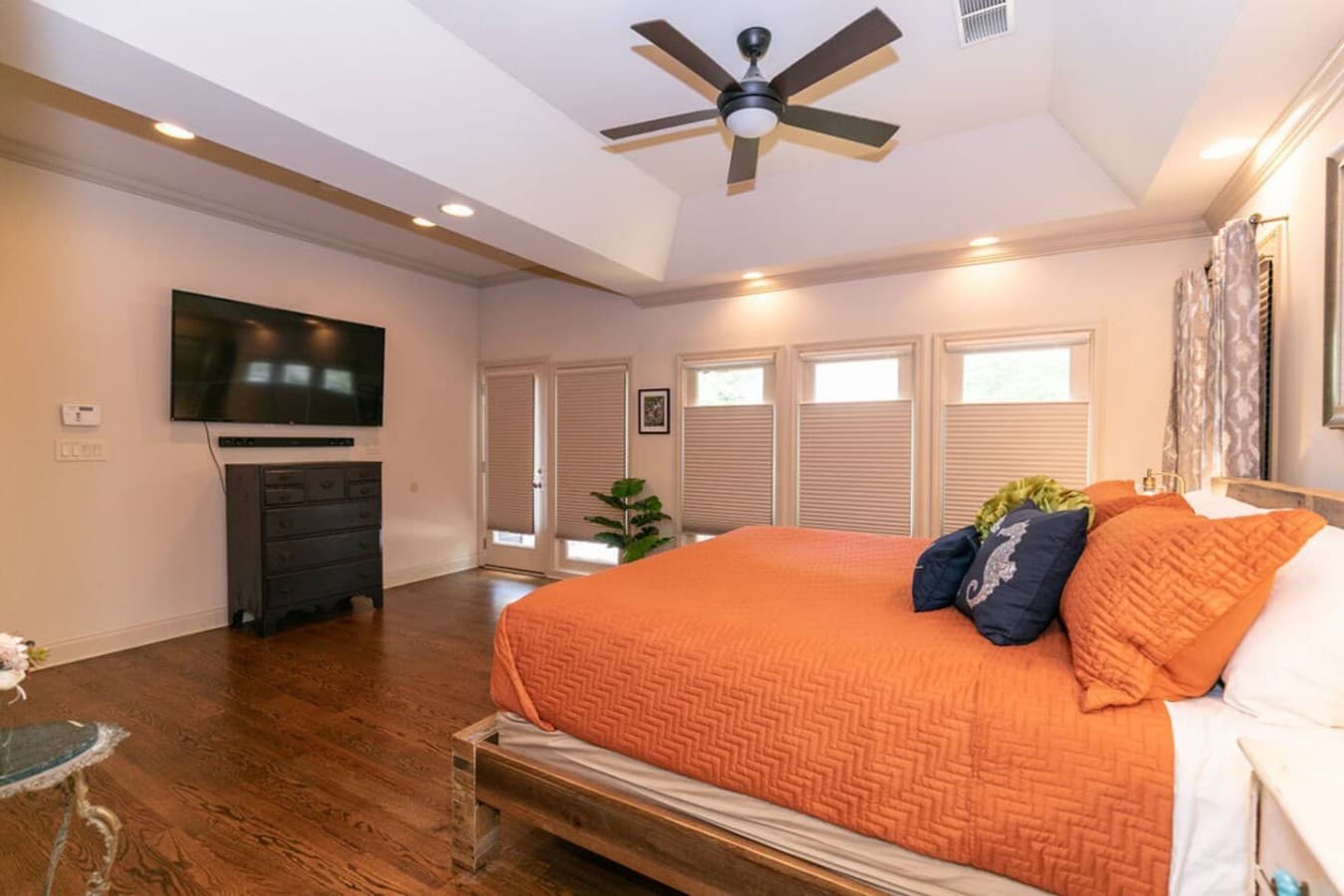 Wake up rested before another day around Atlanta.