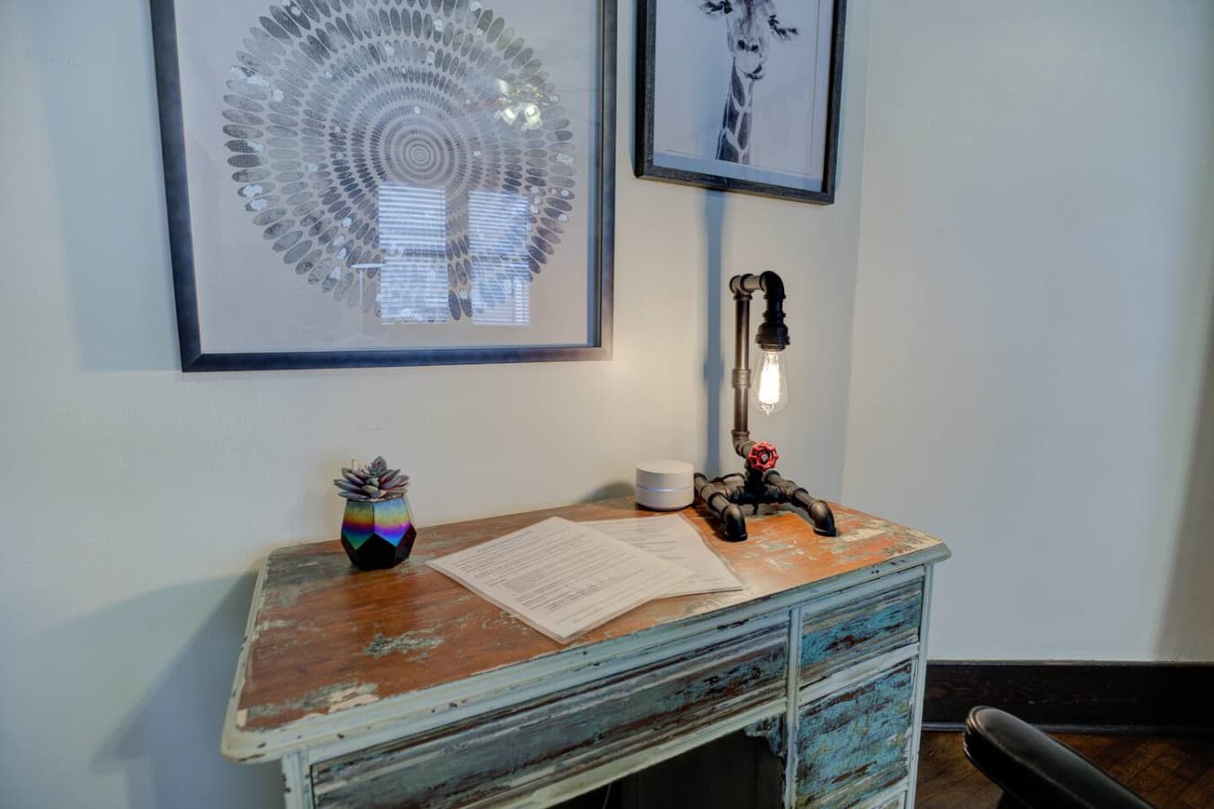Your own quiet corner to work, study, or get creative.