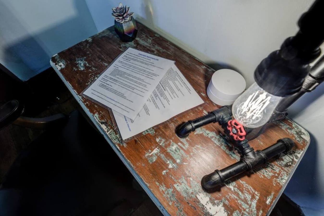 High-speed WiFi and a dedicated desk make working from home easy.