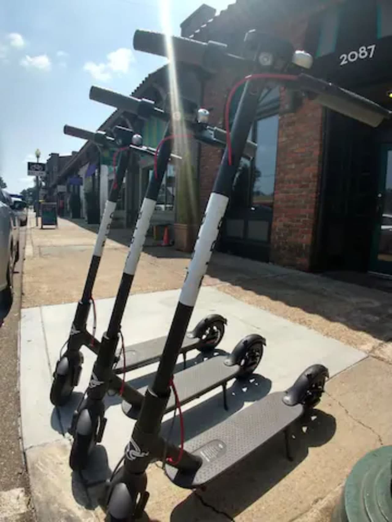 Hop on an electric scooter! Just download the "Bird" app and you can jet around town. The app will show you exactly where they are but generally you'll find them all over midtown and downtown