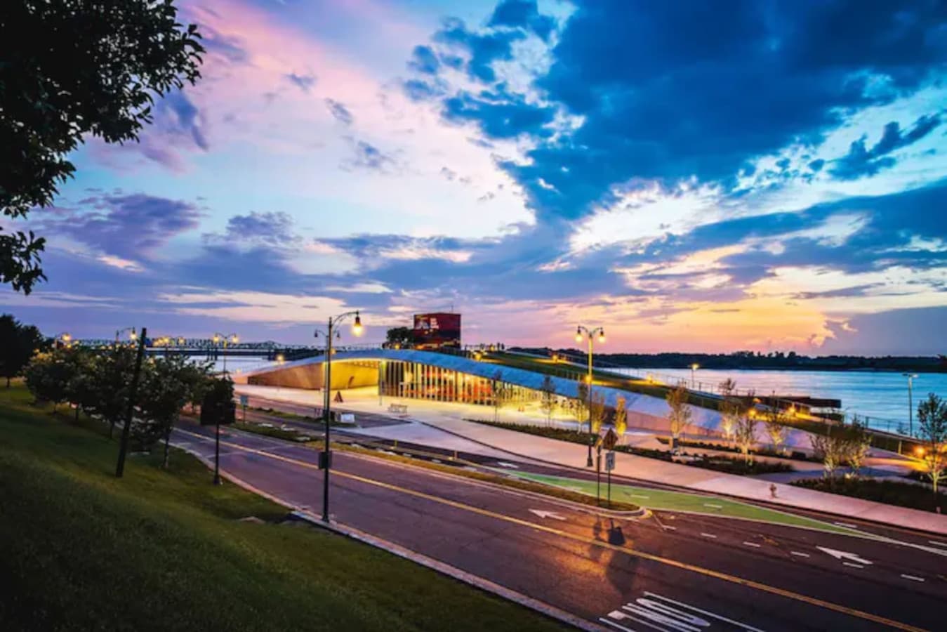 The river walk on the Mississippi river is right downtown past front street.