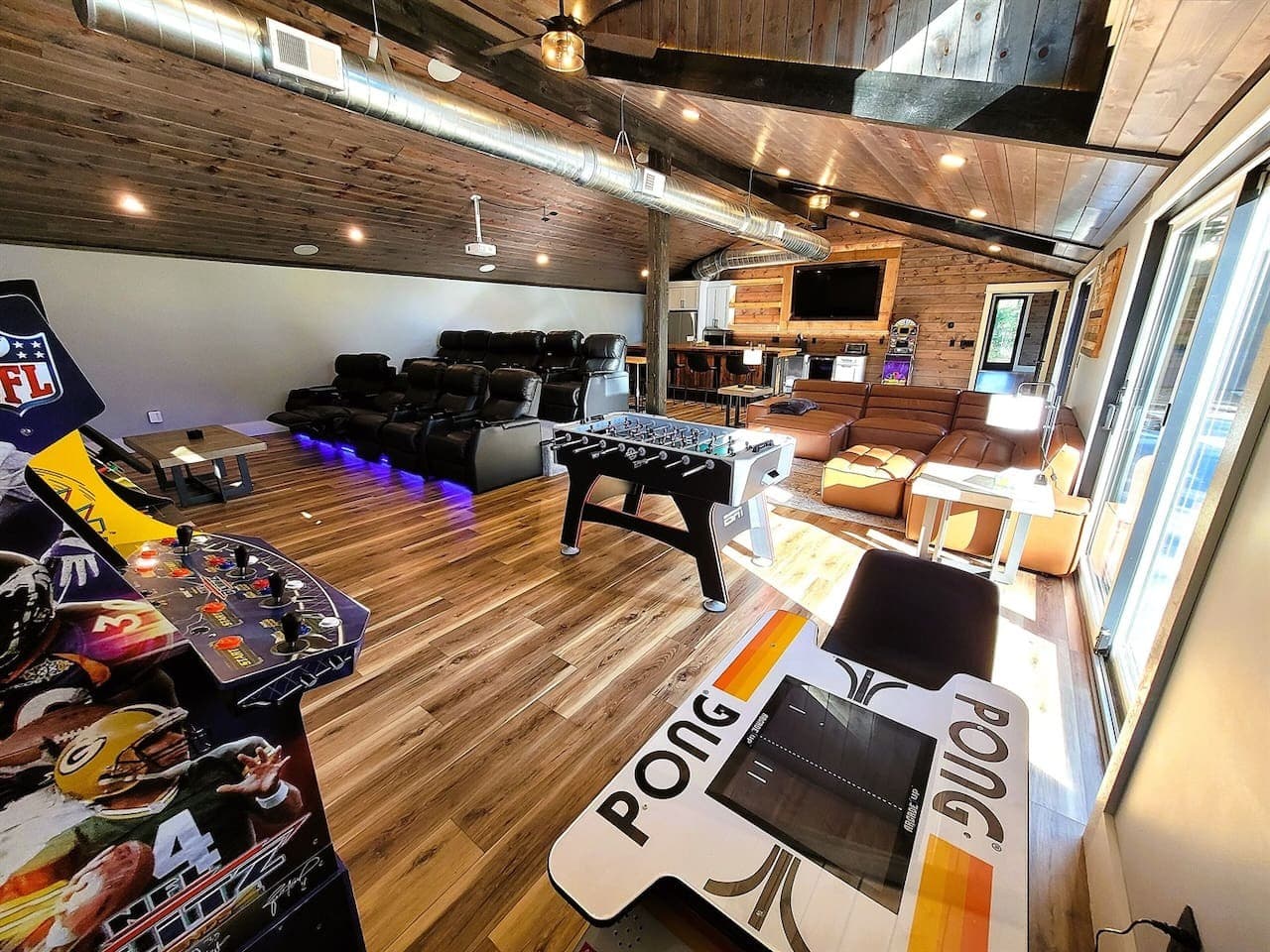 Clubhouse Game, Bar and Theater Room