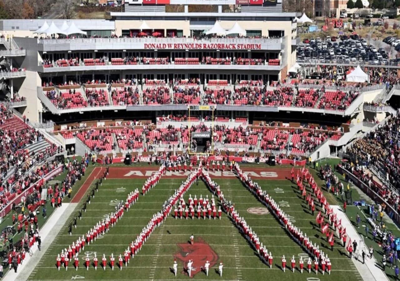 Reynolds Razorback Stadium – 10 min drive - Catch the Hogs in action just 10 minutes away from the property.