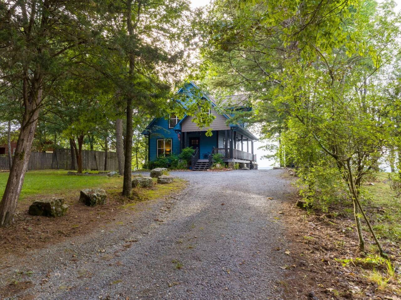 Driveway to Paradise Found.