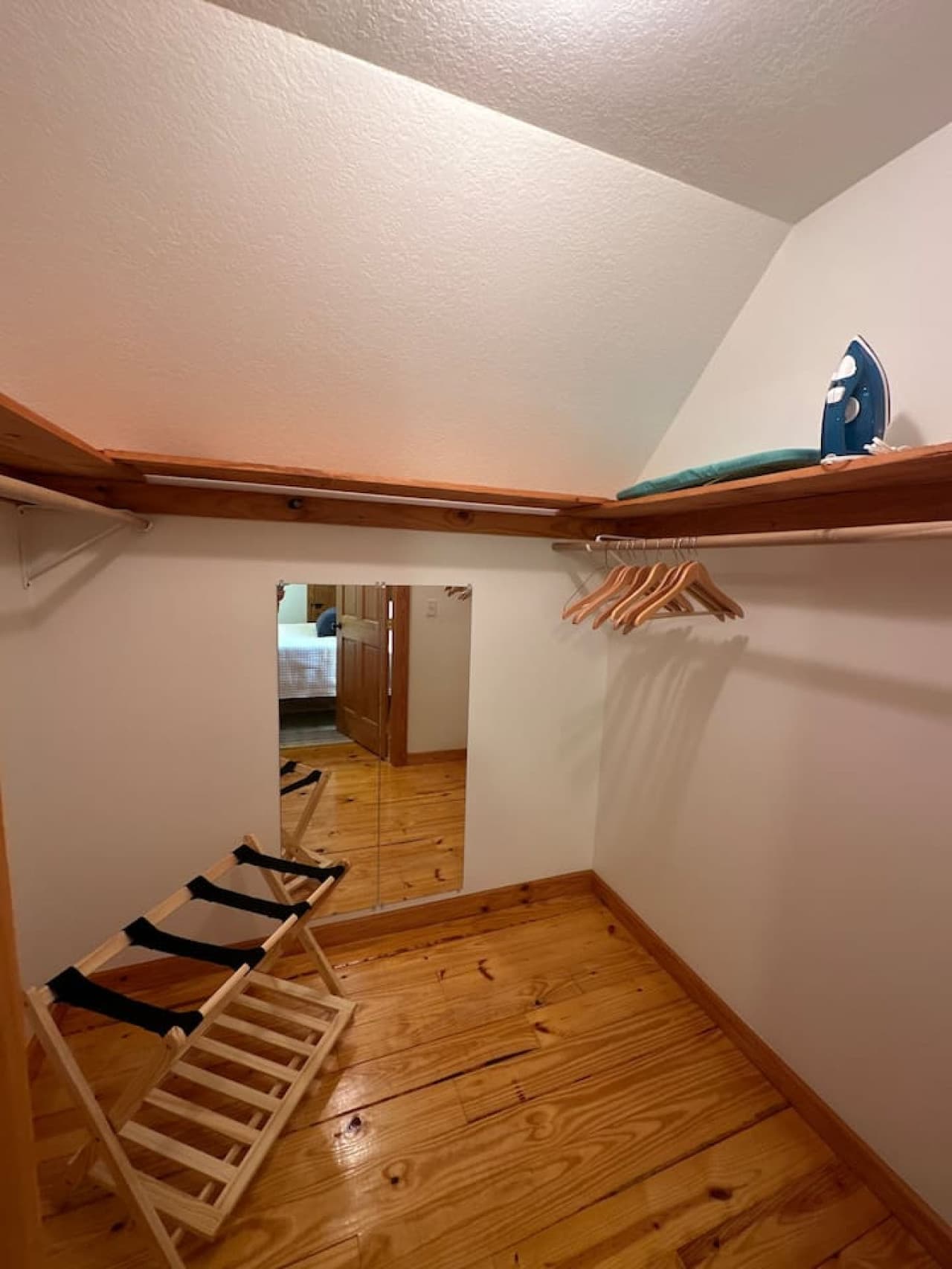 Large closet in bedroom 2.