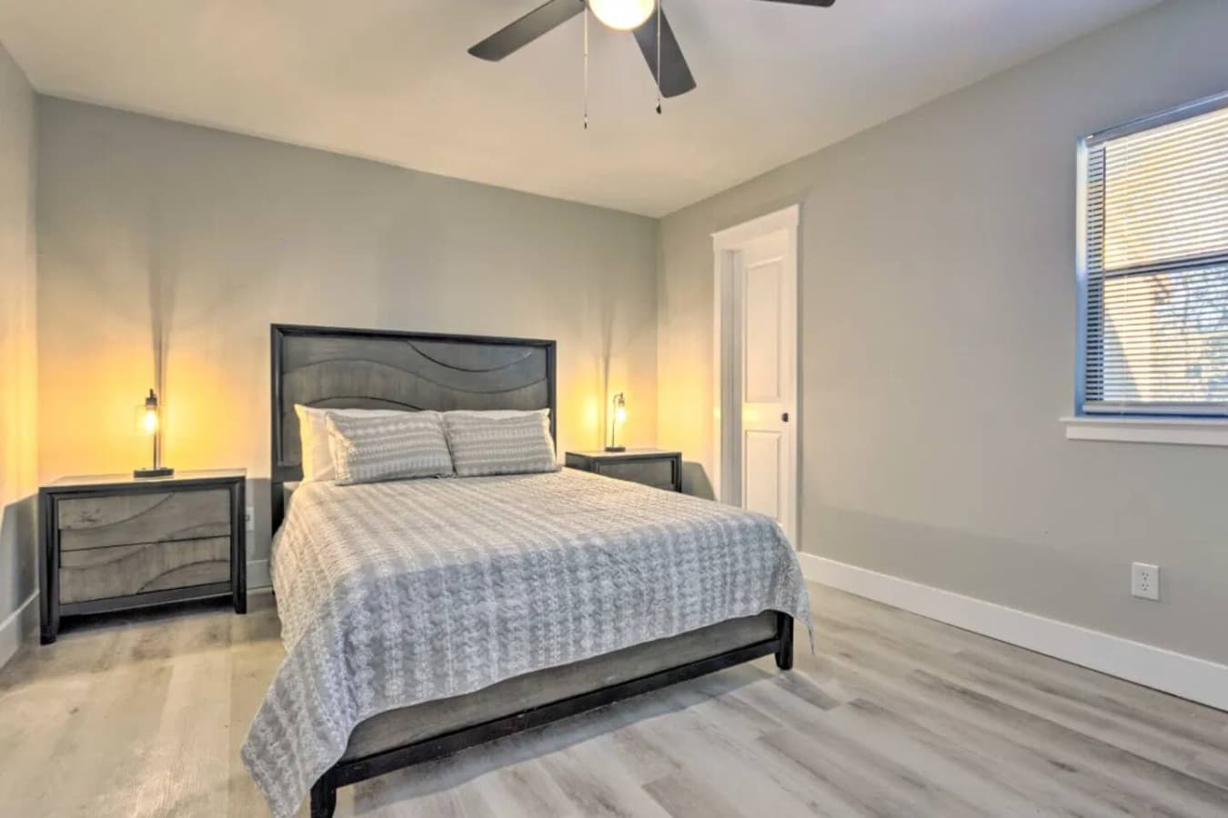 Cozy, stylish, and oh-so-comfortable! This queen bedroom is your perfect retreat for a restful night.