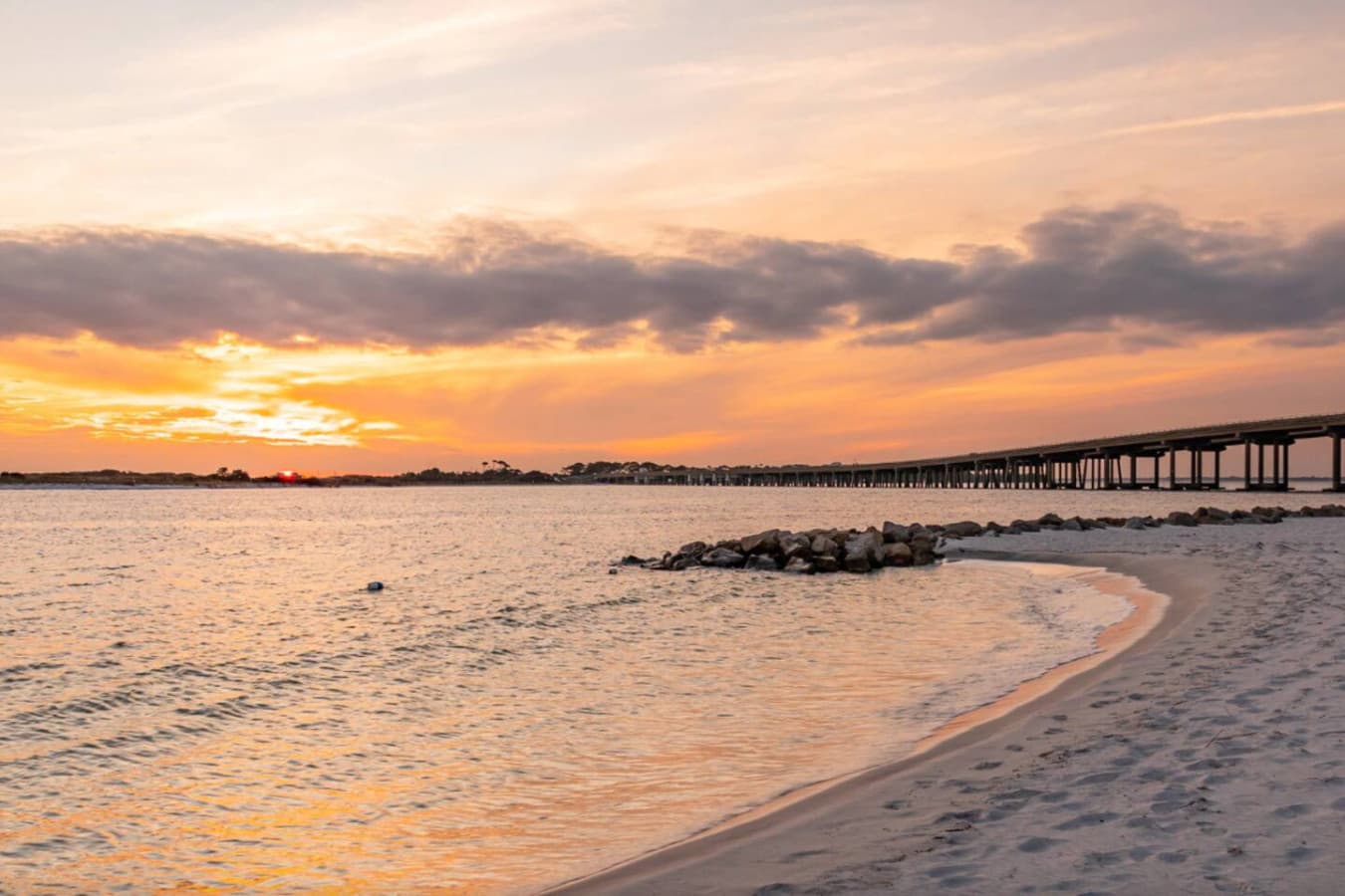 Feel the warm sand beneath your feet and soak up the Florida sunshine.