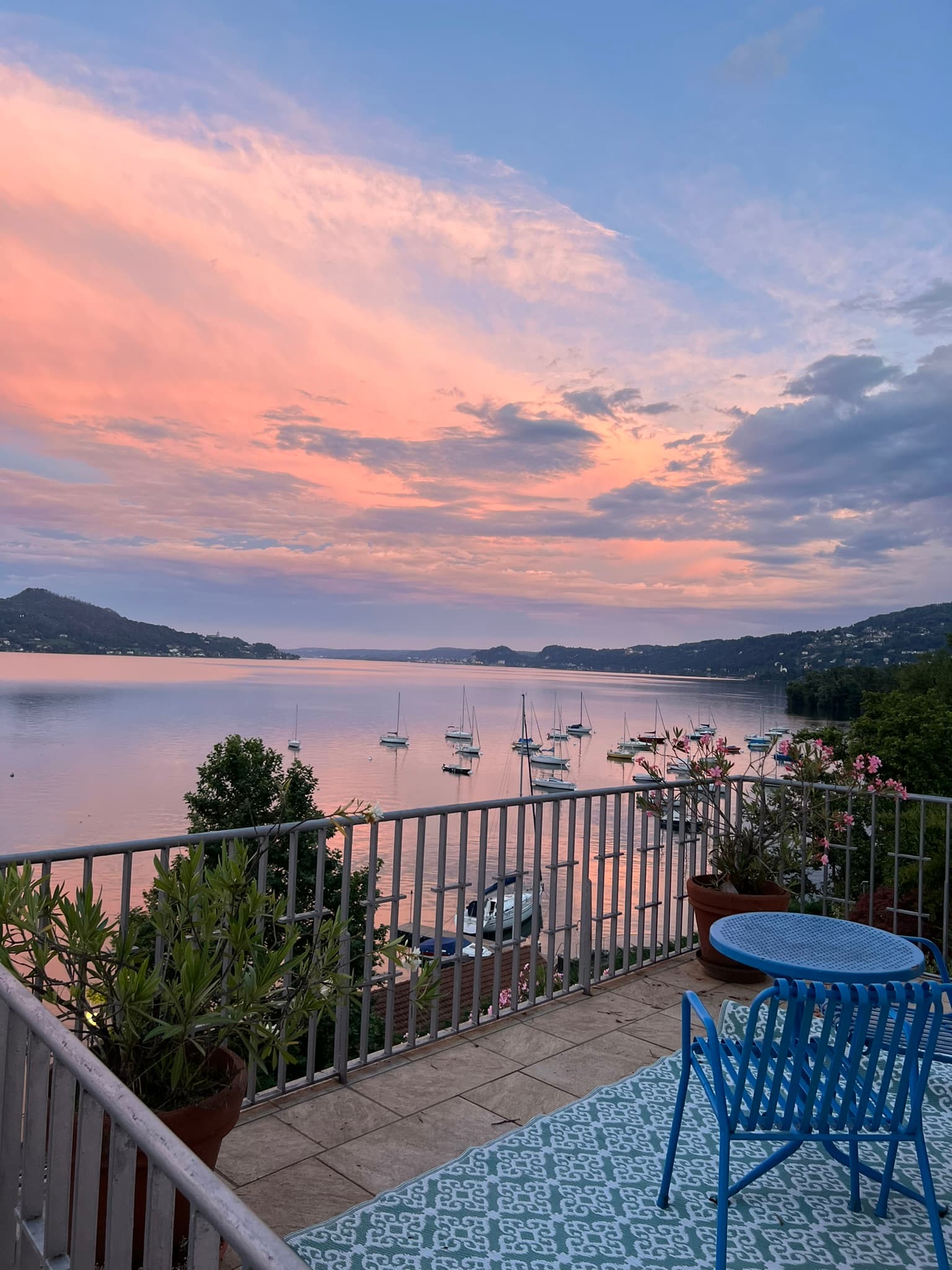 View from the terrace towards Arona