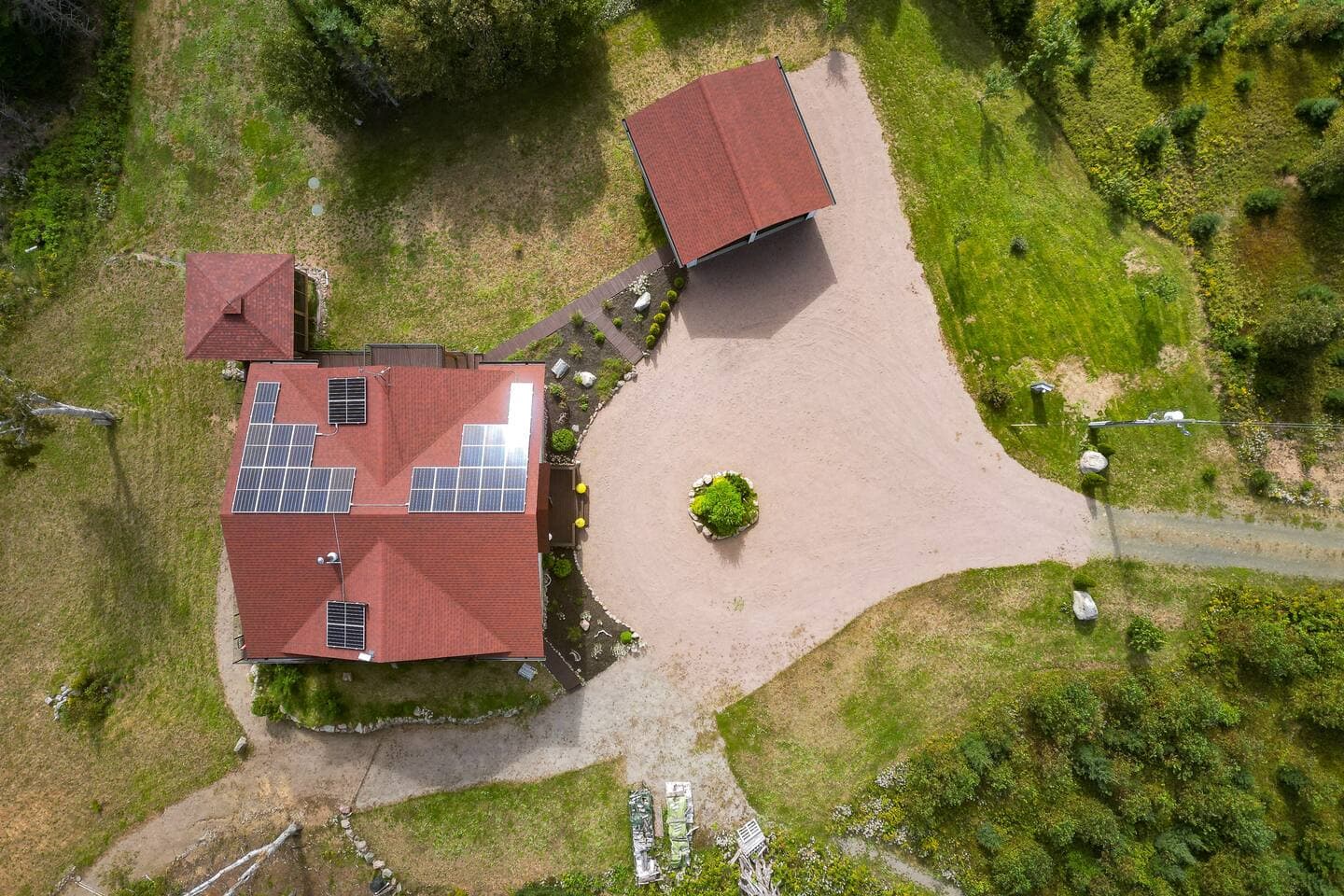 Redbird Lakehouse rooftops