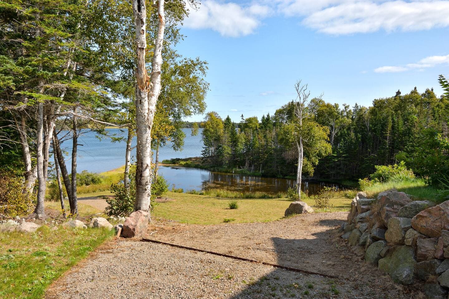 North side of the lakehouse