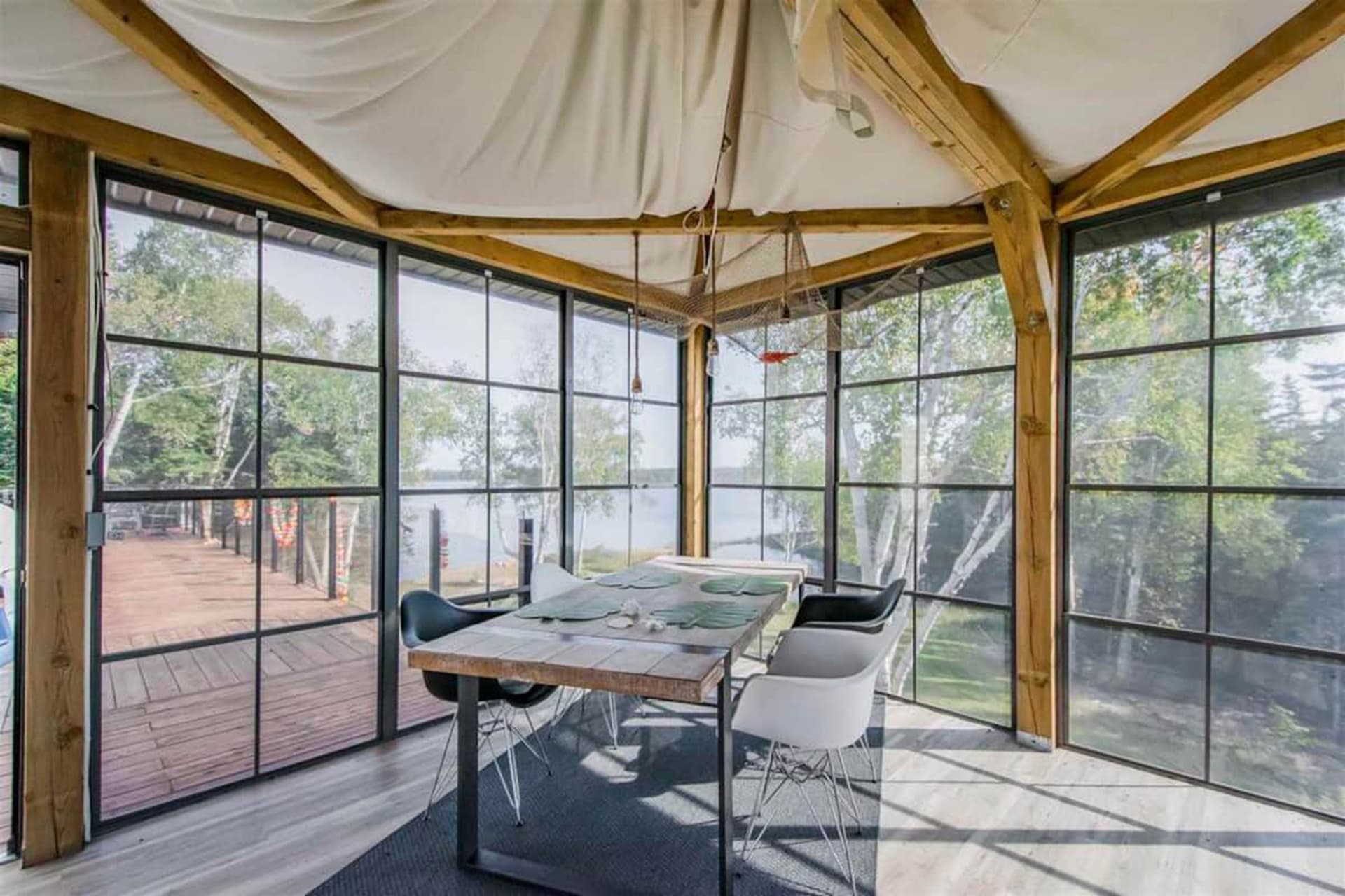 Gazebo interior