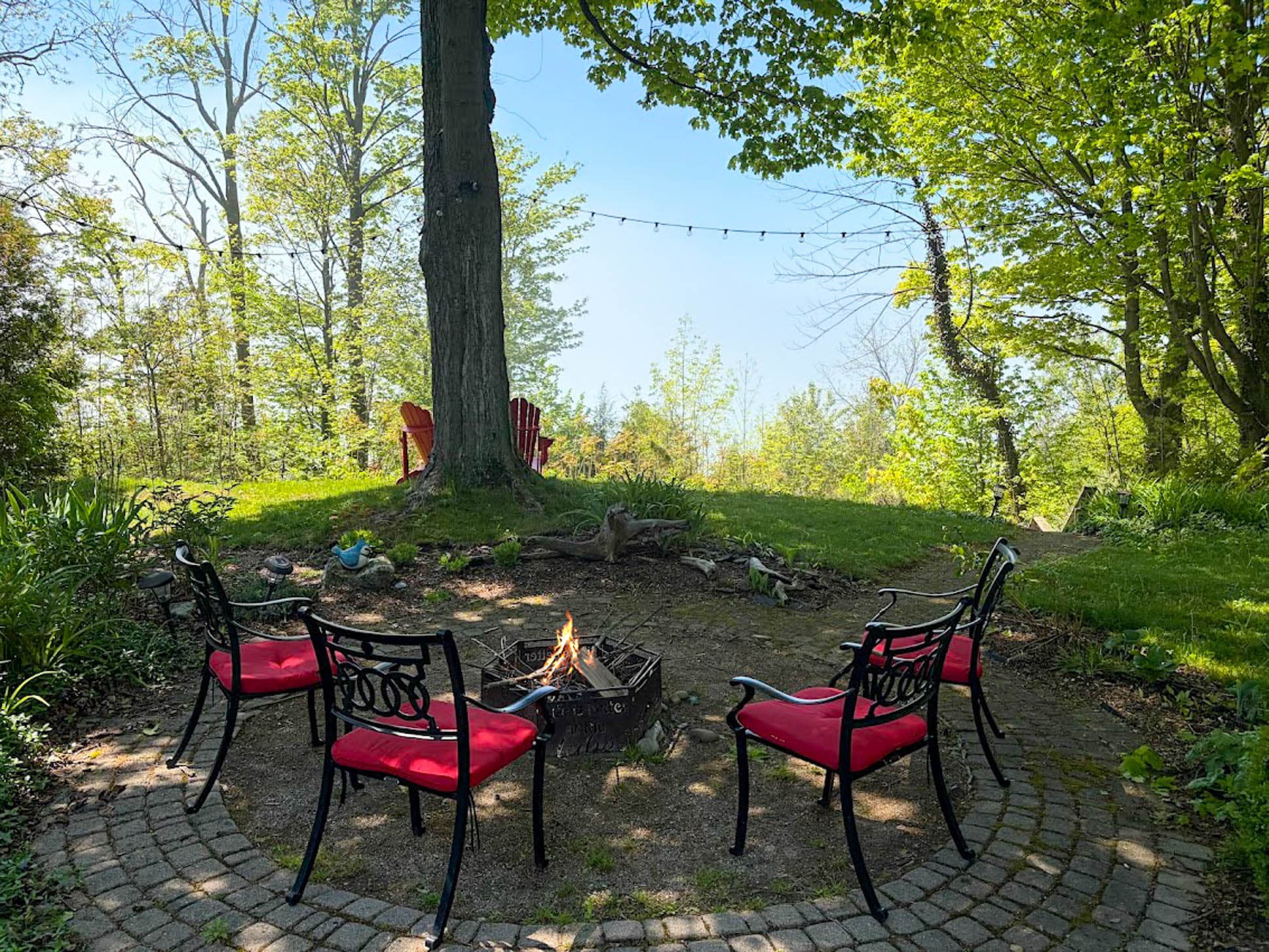 Share smores' and campfire stores