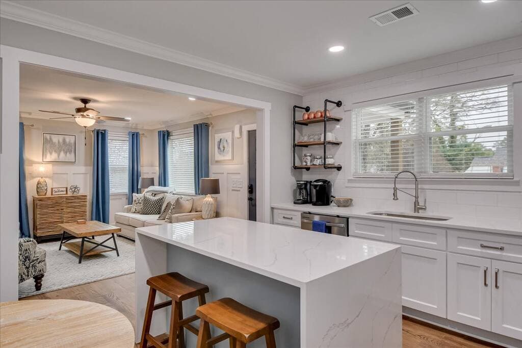 Fully Stocked Kitchen