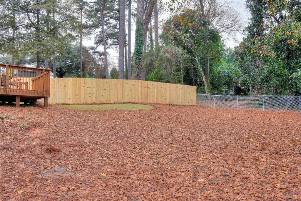Large Fenced-in Back Yard