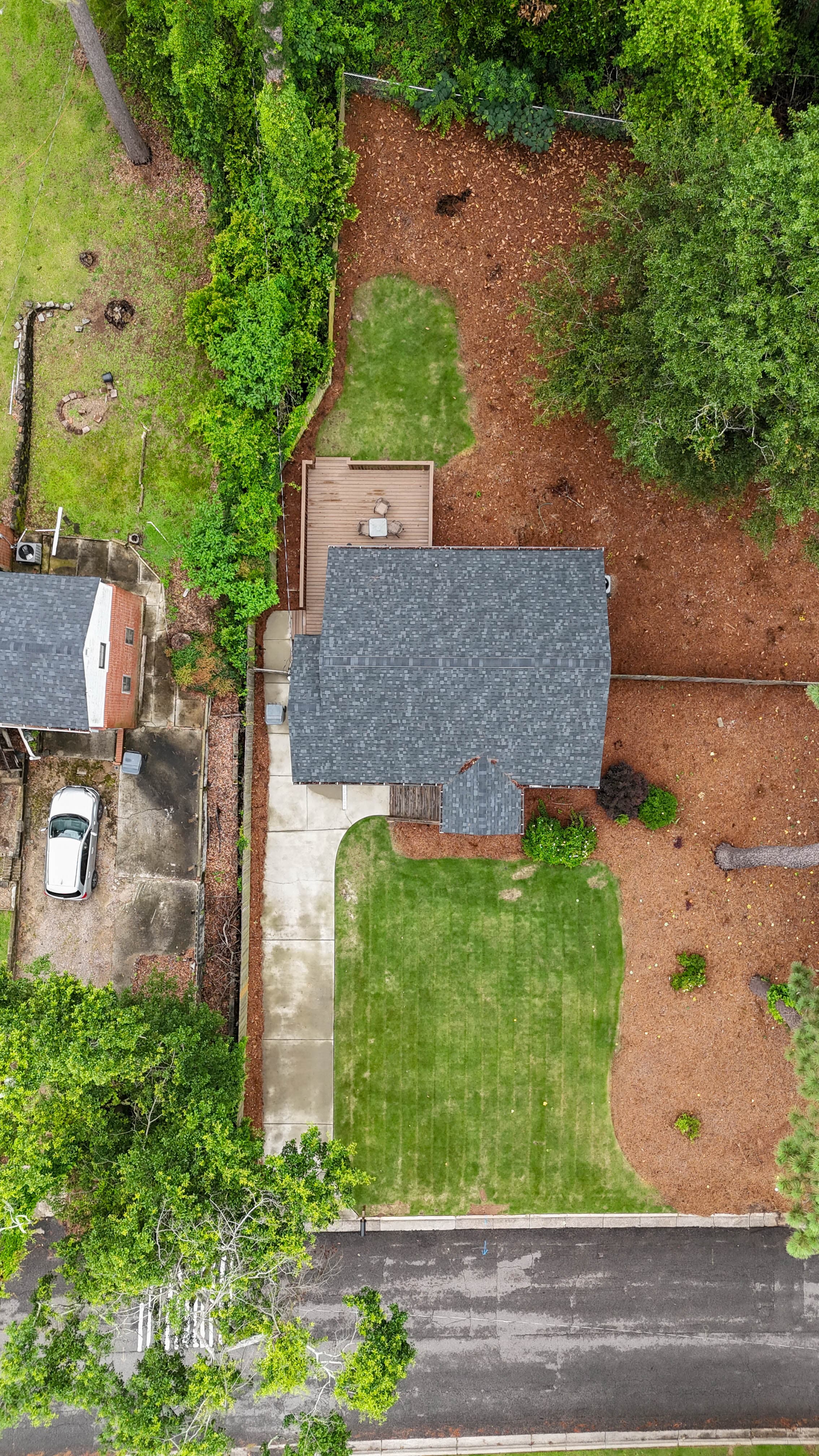 Driveway and parking