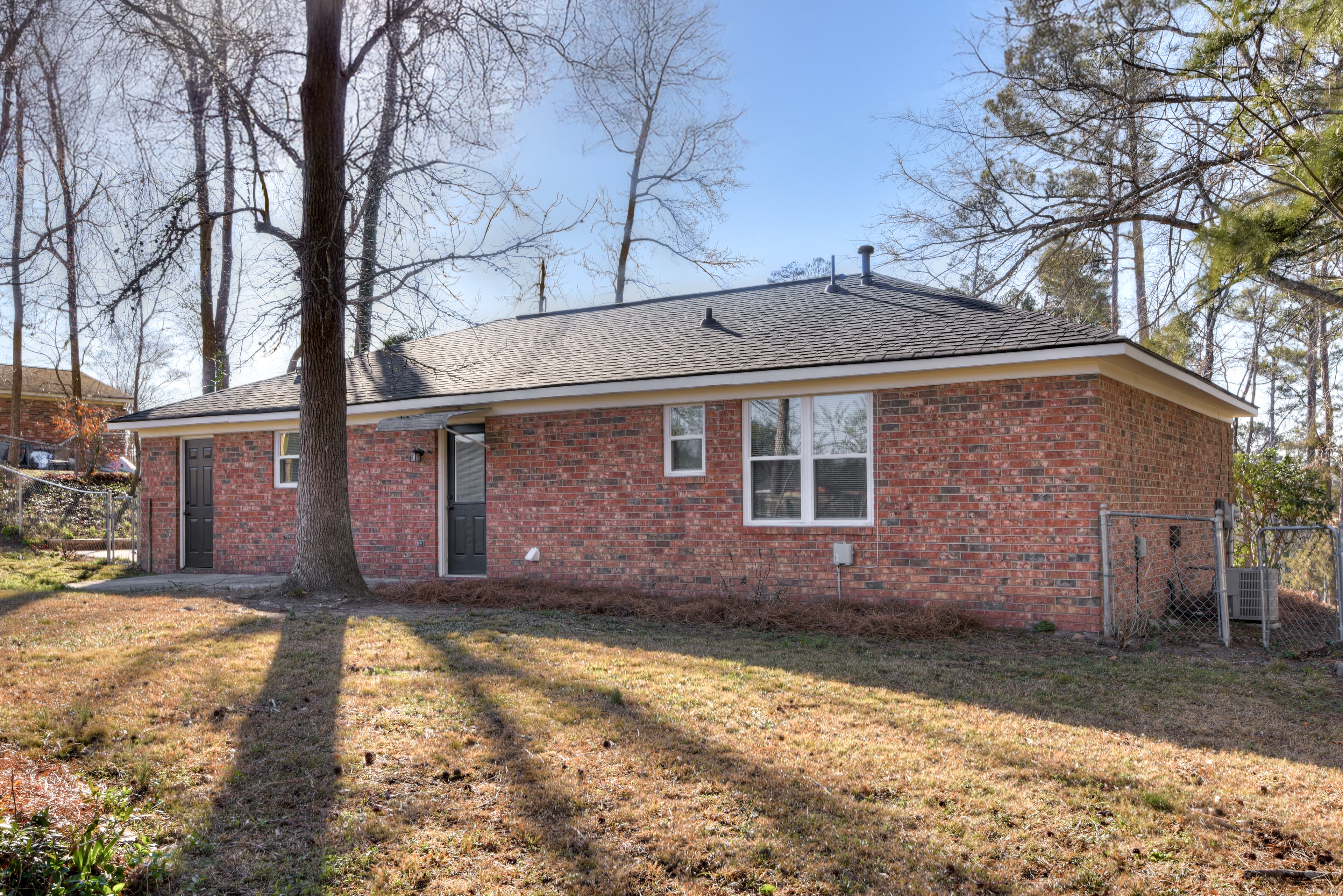 Spacious, Fenced Backyard