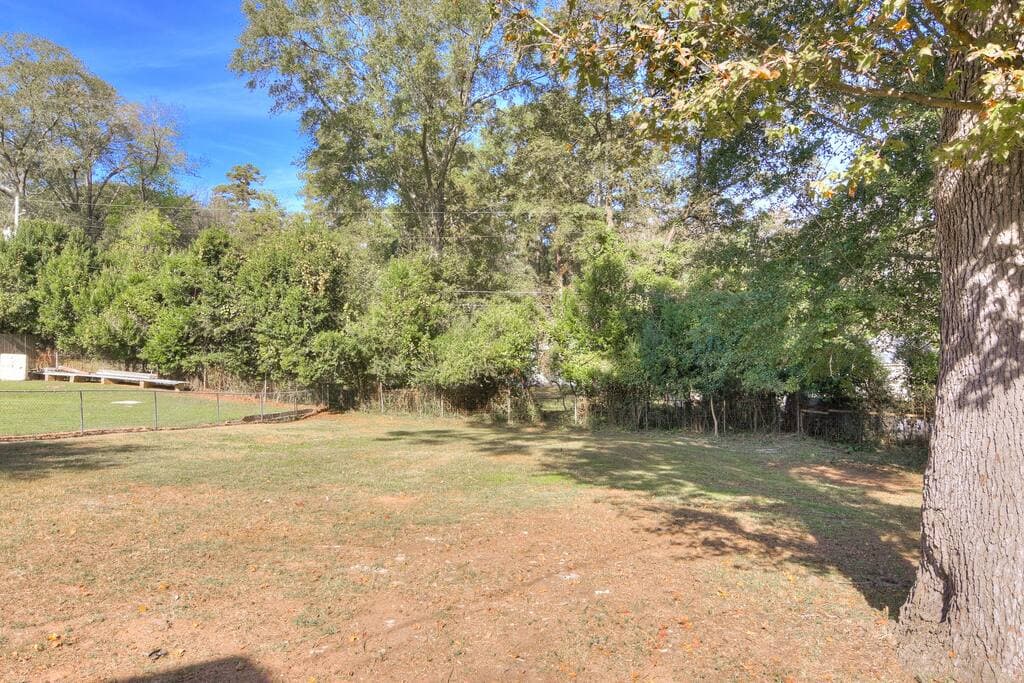 Large Fenced-In Back Yard